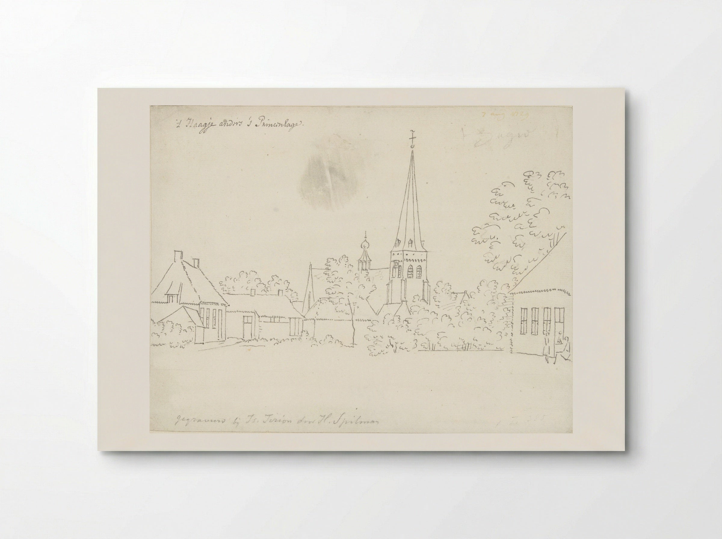 Princenhage, bij Breda - Cornelis Pronk - Poster