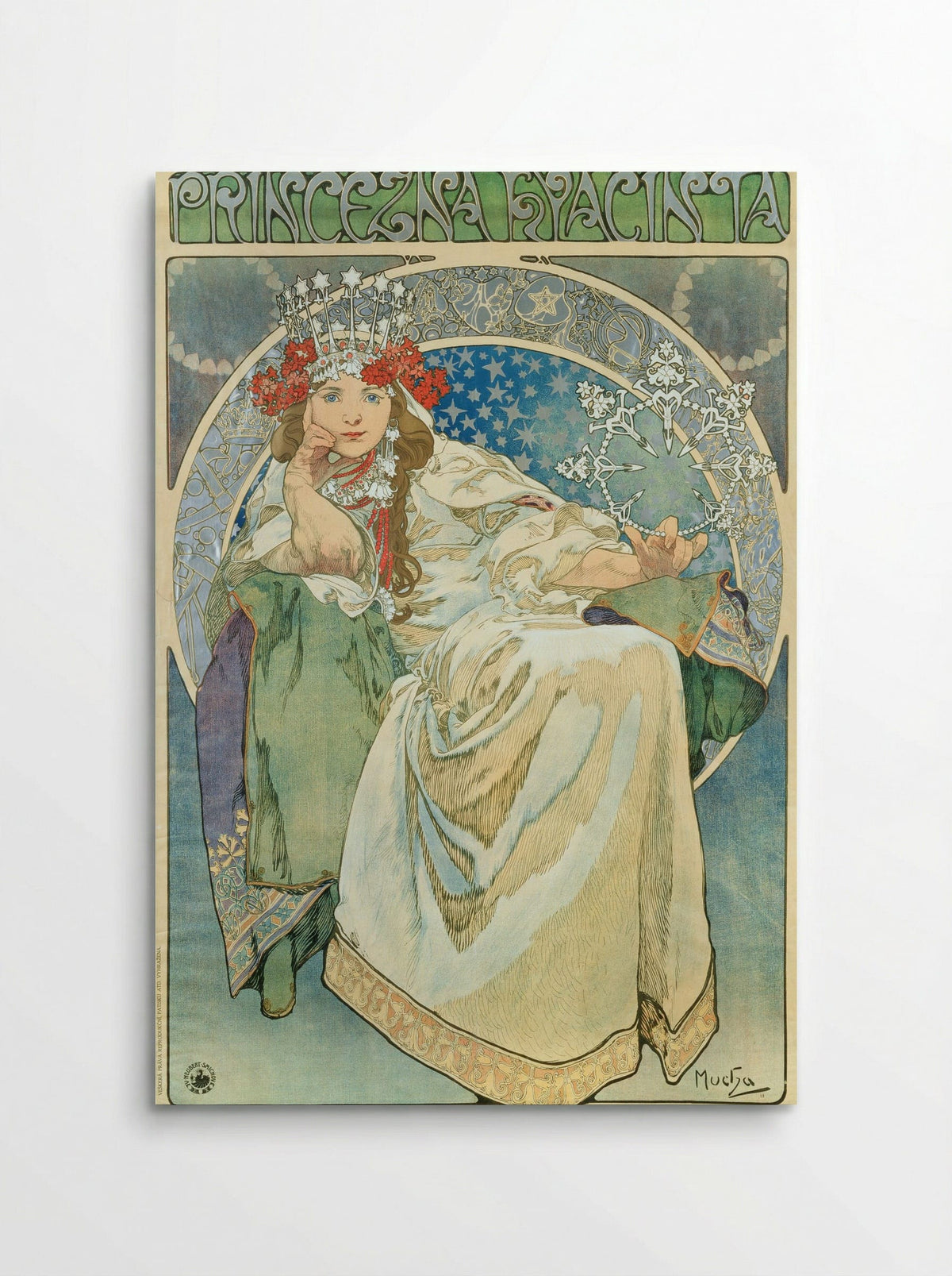 Princess Hyacinth - Alphonse Mucha - Poster