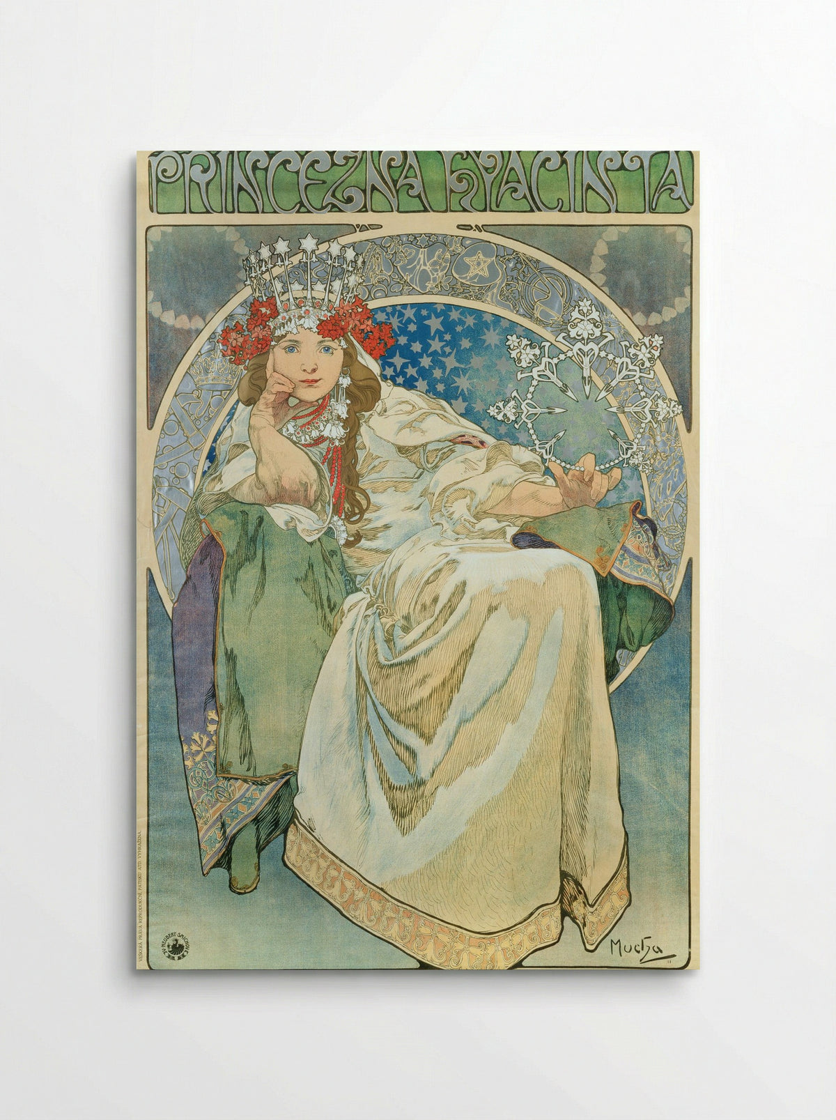 Princess Hyacinth - Alphonse Mucha - Poster