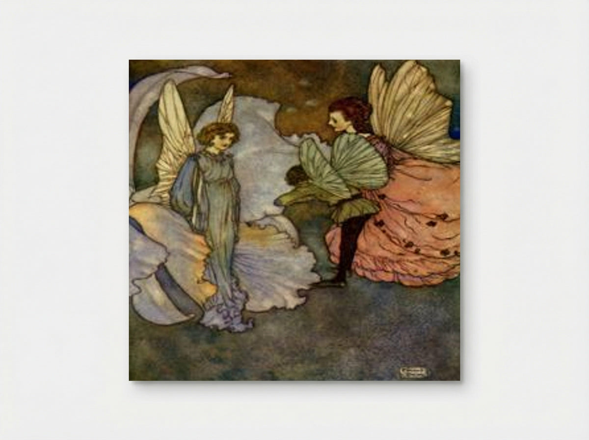 Princess Orchid's Party - Edmund Dulac - Poster