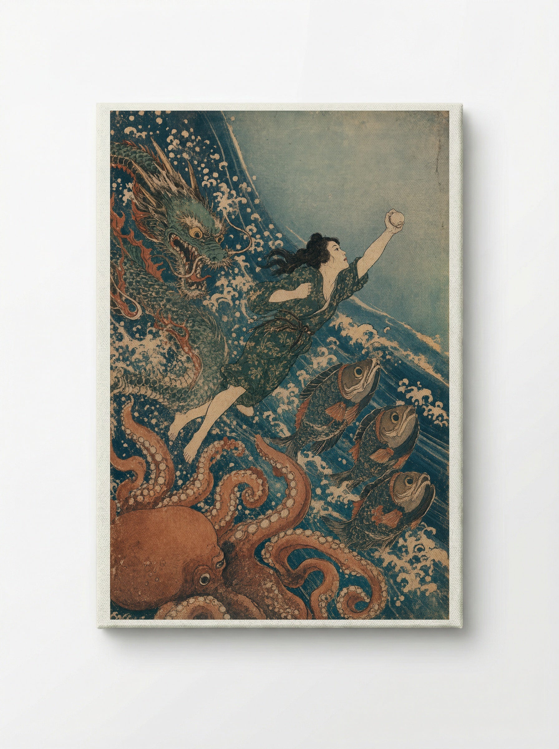 Princess Tamatori: The Dragon King's Pursuit - Canvas