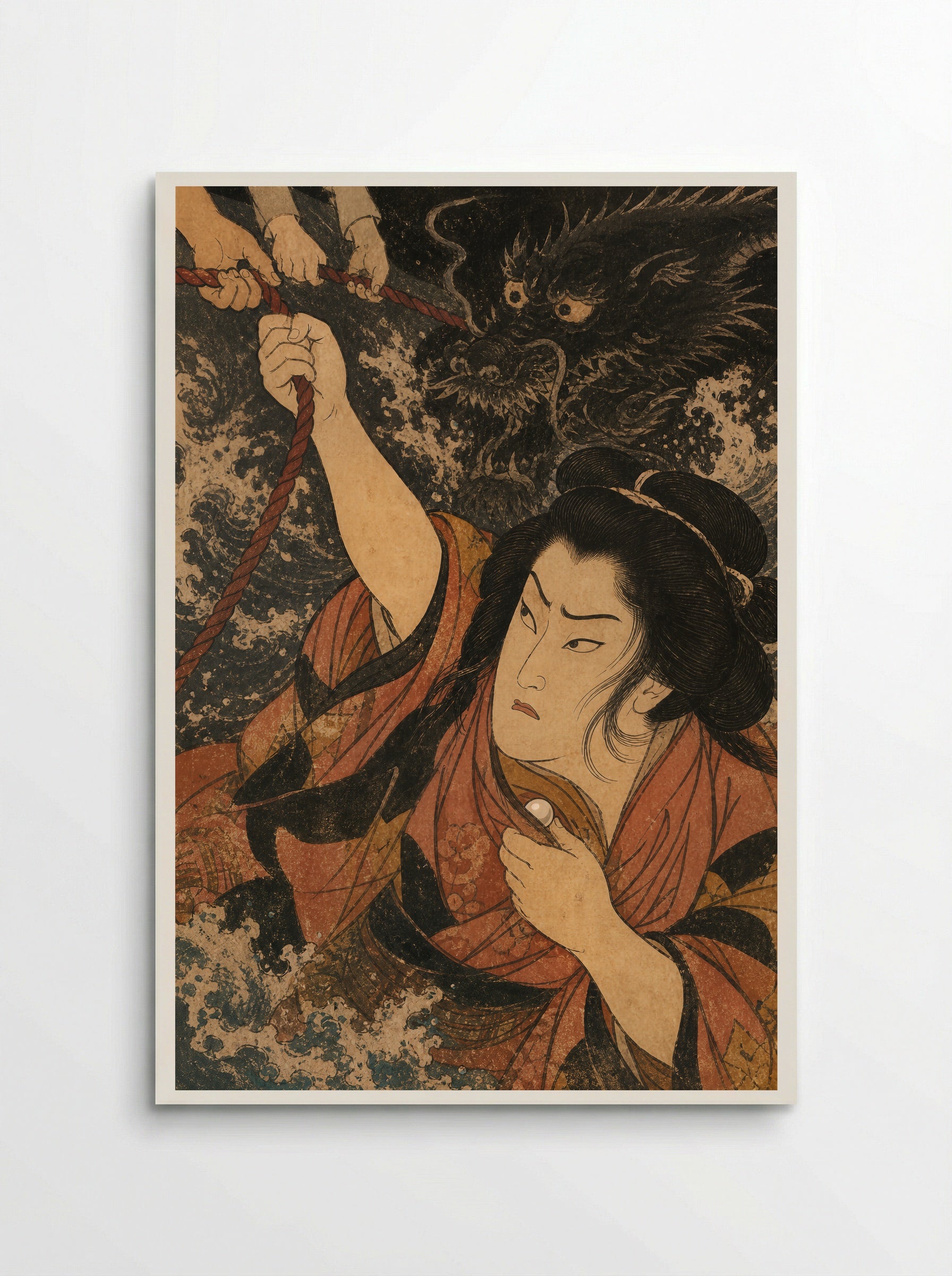 Princess Tamatori: The Jewel in Her Breast - Poster