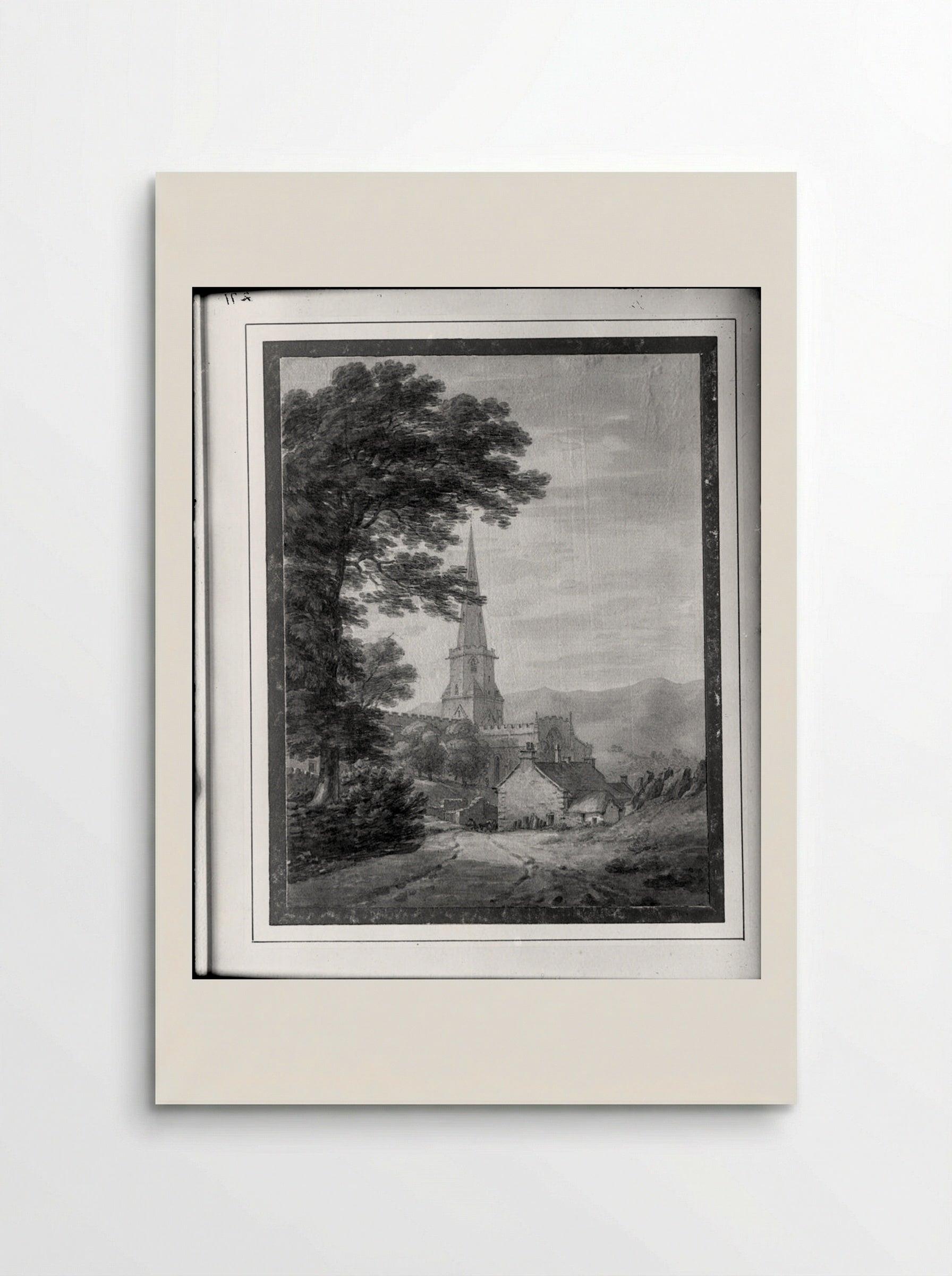 Pristwick Church - Thomas Hearne - Poster