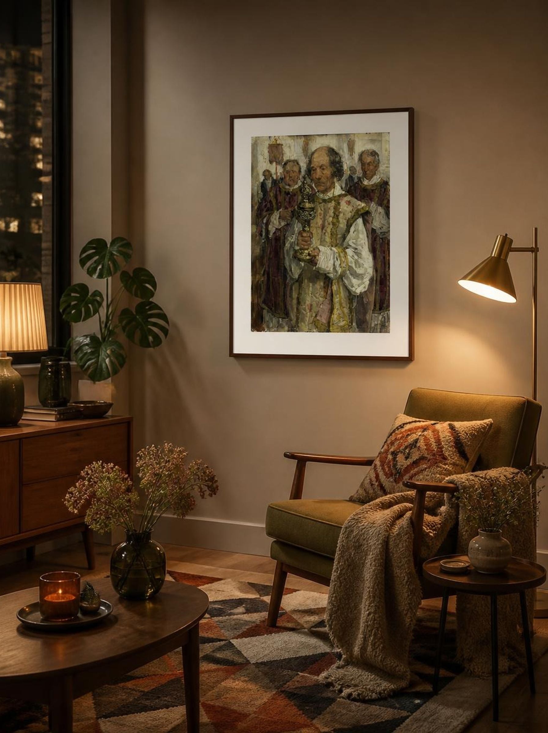 Processie in de Oud-Katholieke kerk te Den Haag - Isaac Israels - Lifestyle