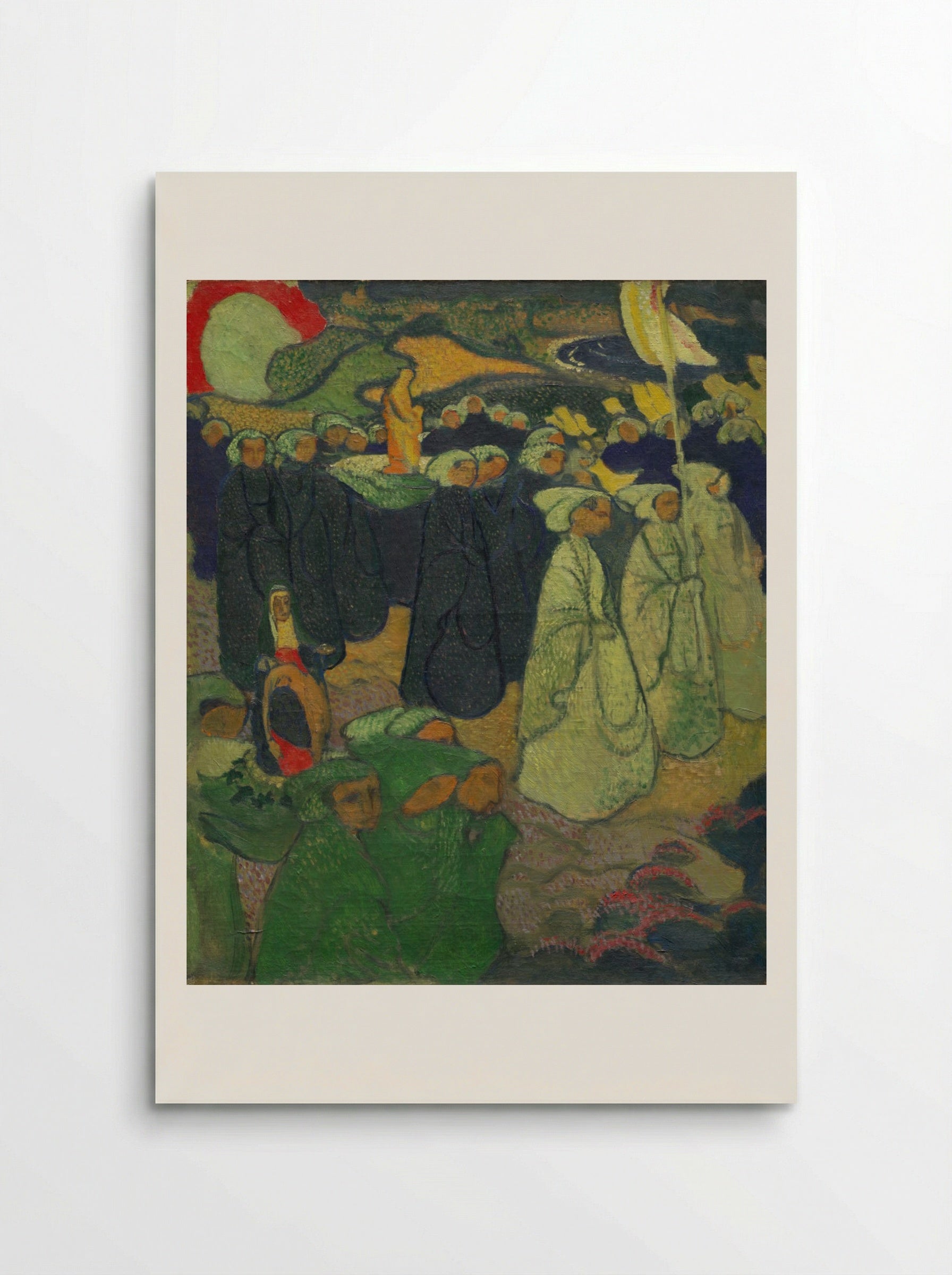 Procession or Pardon at Perros-Guirec - Maurice Denis - Poster