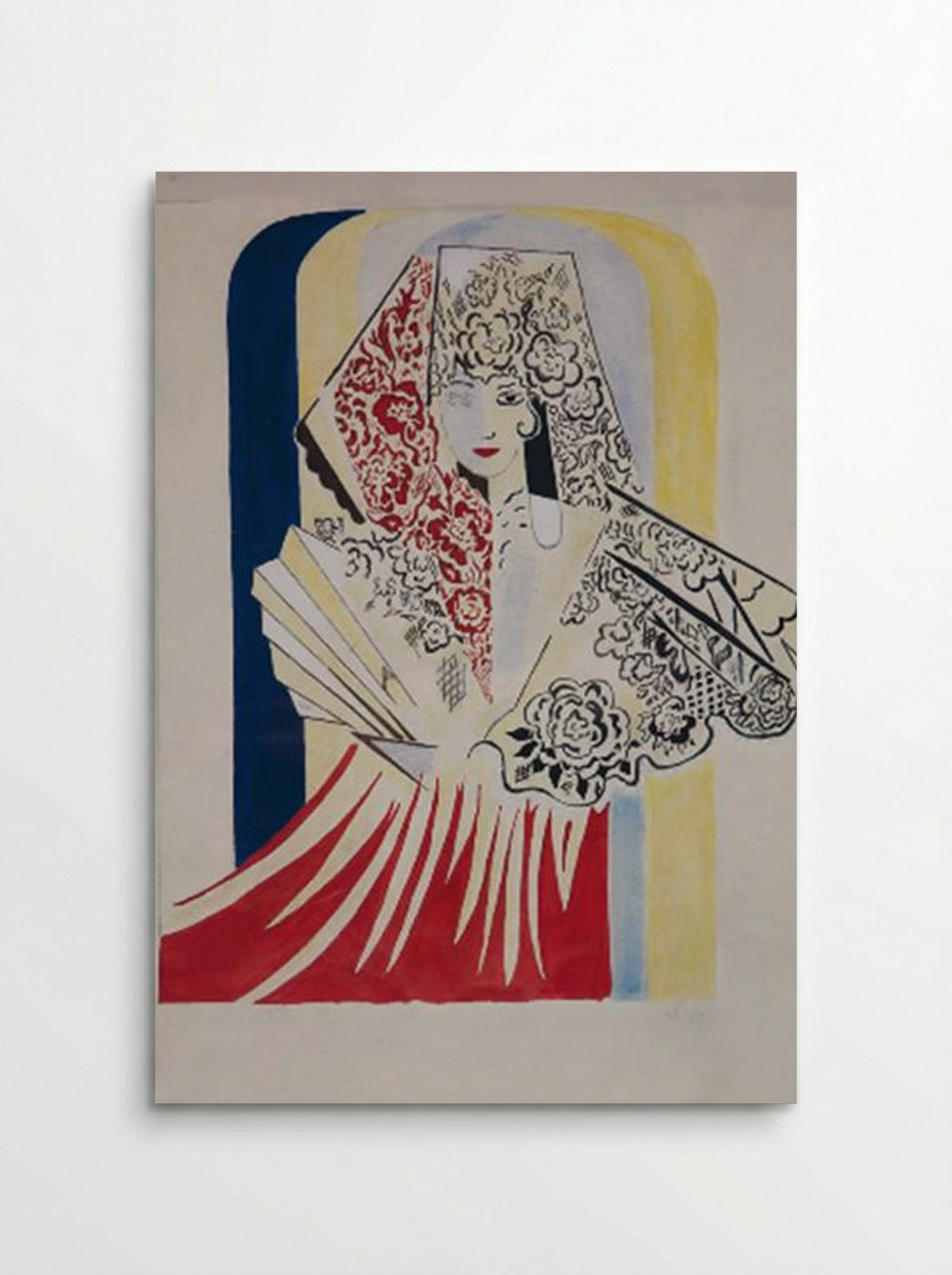 Project for the Ballet El Amor Brujo - Natalia Goncharova - Poster
