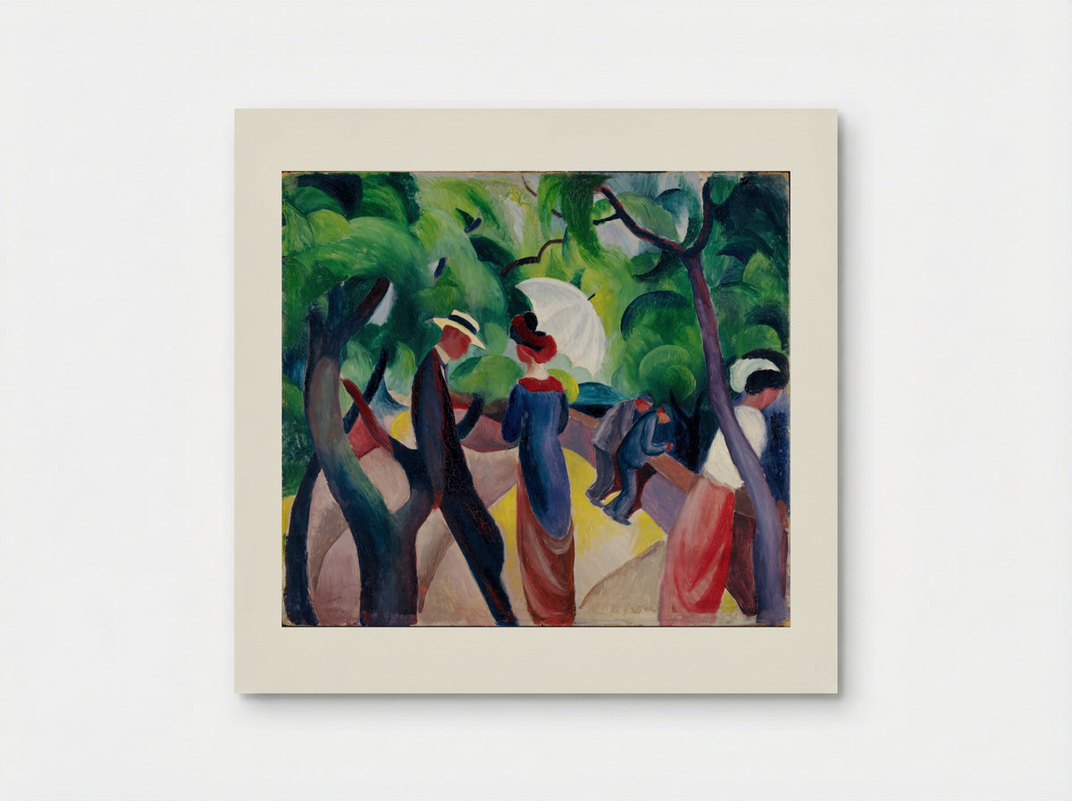Promenade - August Macke - Poster