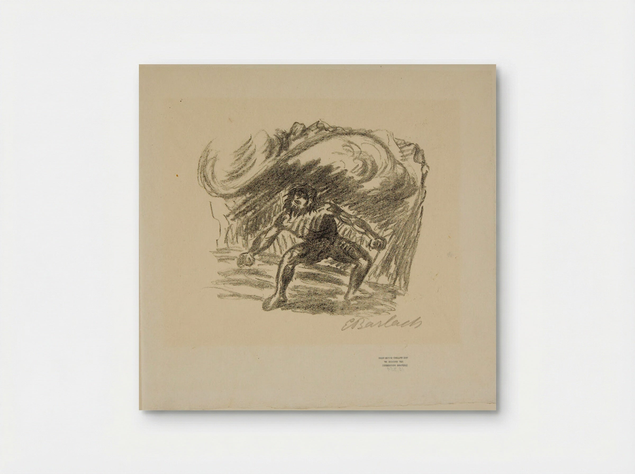 Prometheus 1: The Rebel - Ernst Barlach - Poster