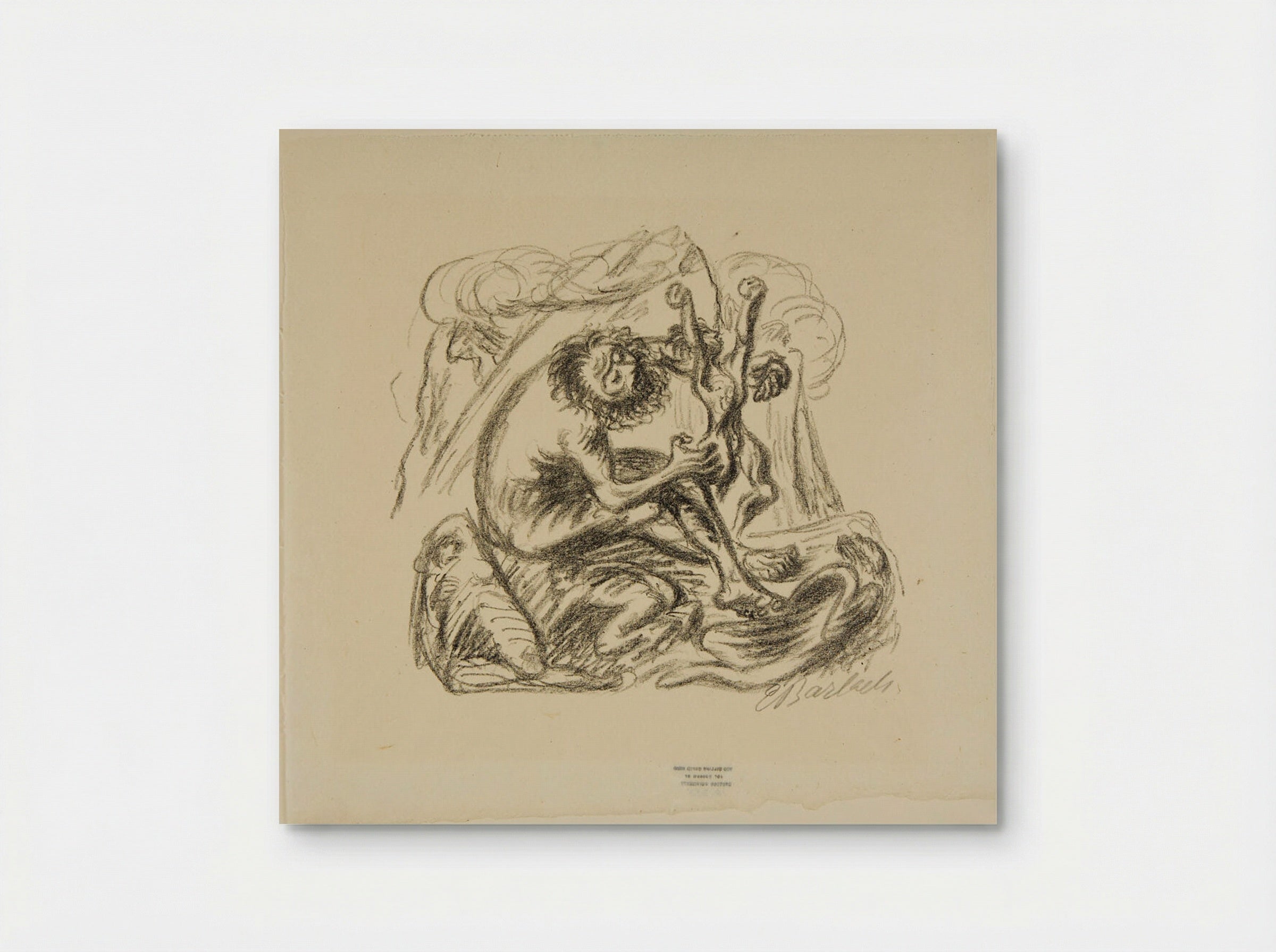 Prometheus 2: The Molded Figure of Man - Ernst Barlach - Poster