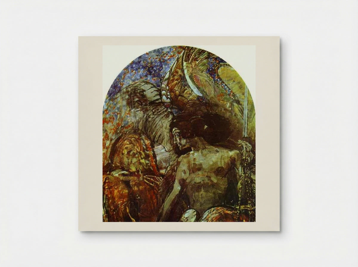 Prophet - Mikhail Vrubel - Poster