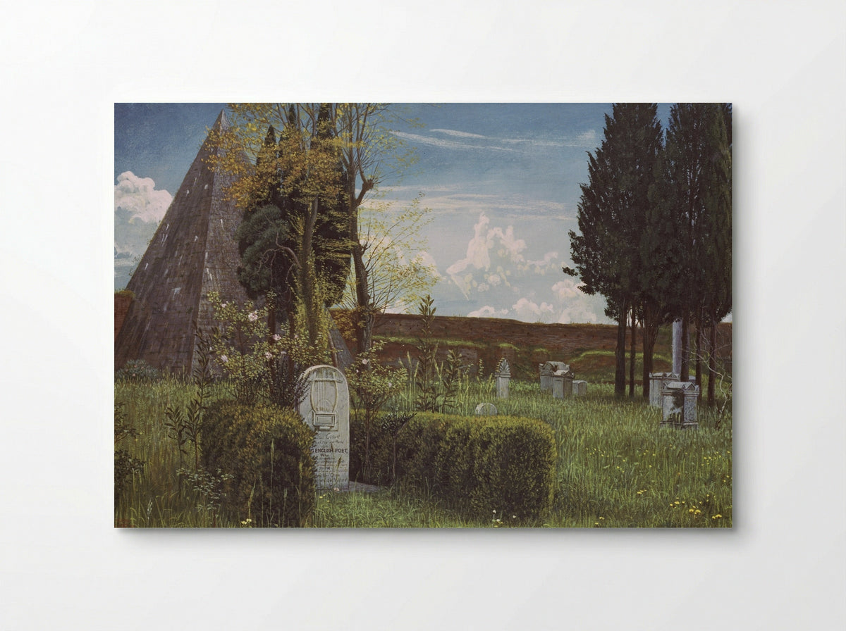 Protestant Cemetery, Rome - Walter Crane - Poster