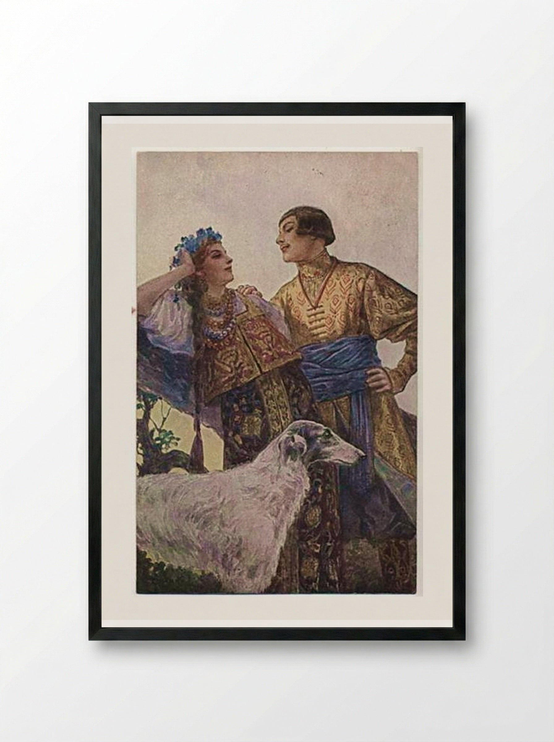 Proud - Sergey Solomko - Framed Print Black