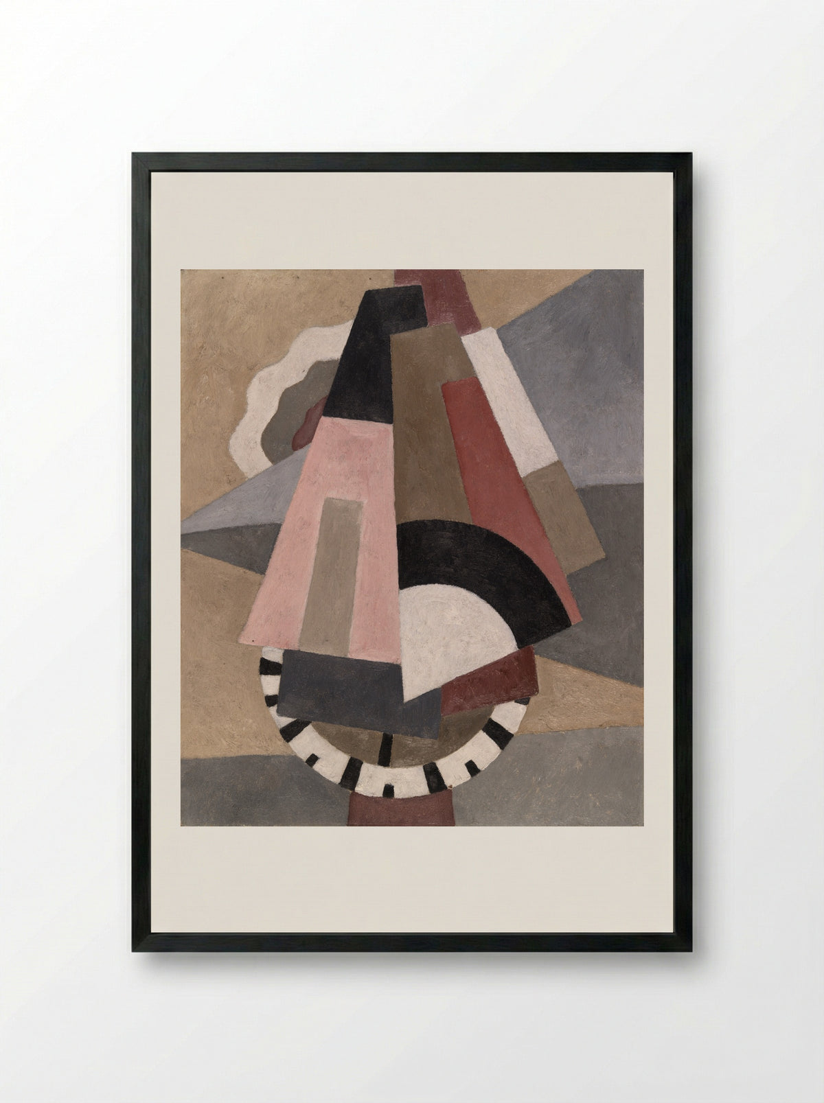Provincetown - Marsden Hartley - Framed Print Black