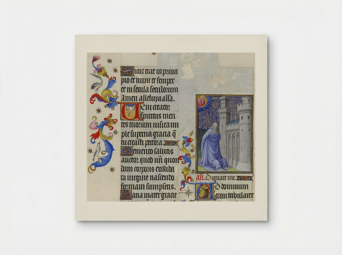 Psalm CXIX - Limbourg brothers - Poster