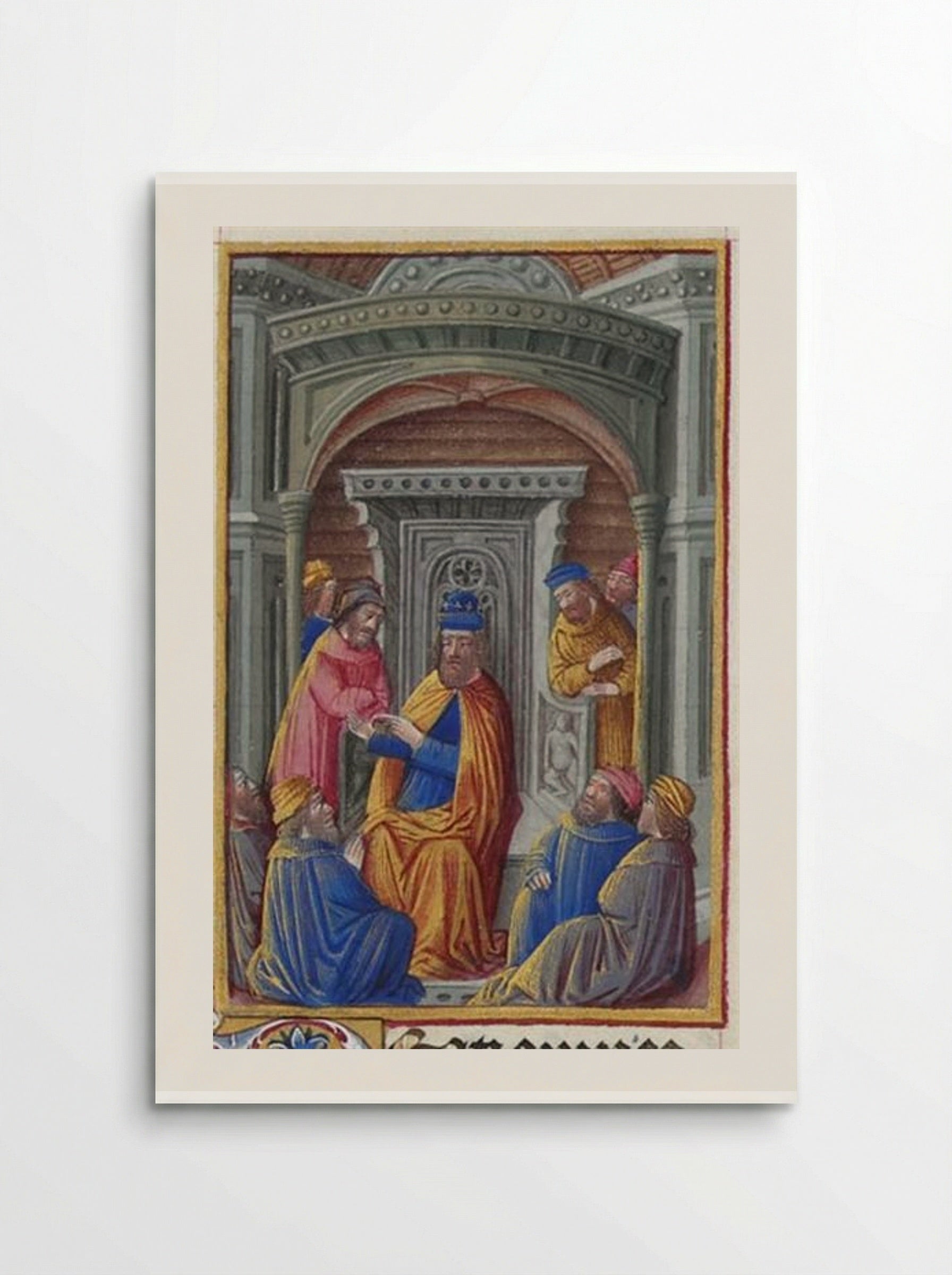 Psalm CXXVII - Limbourg brothers - Poster