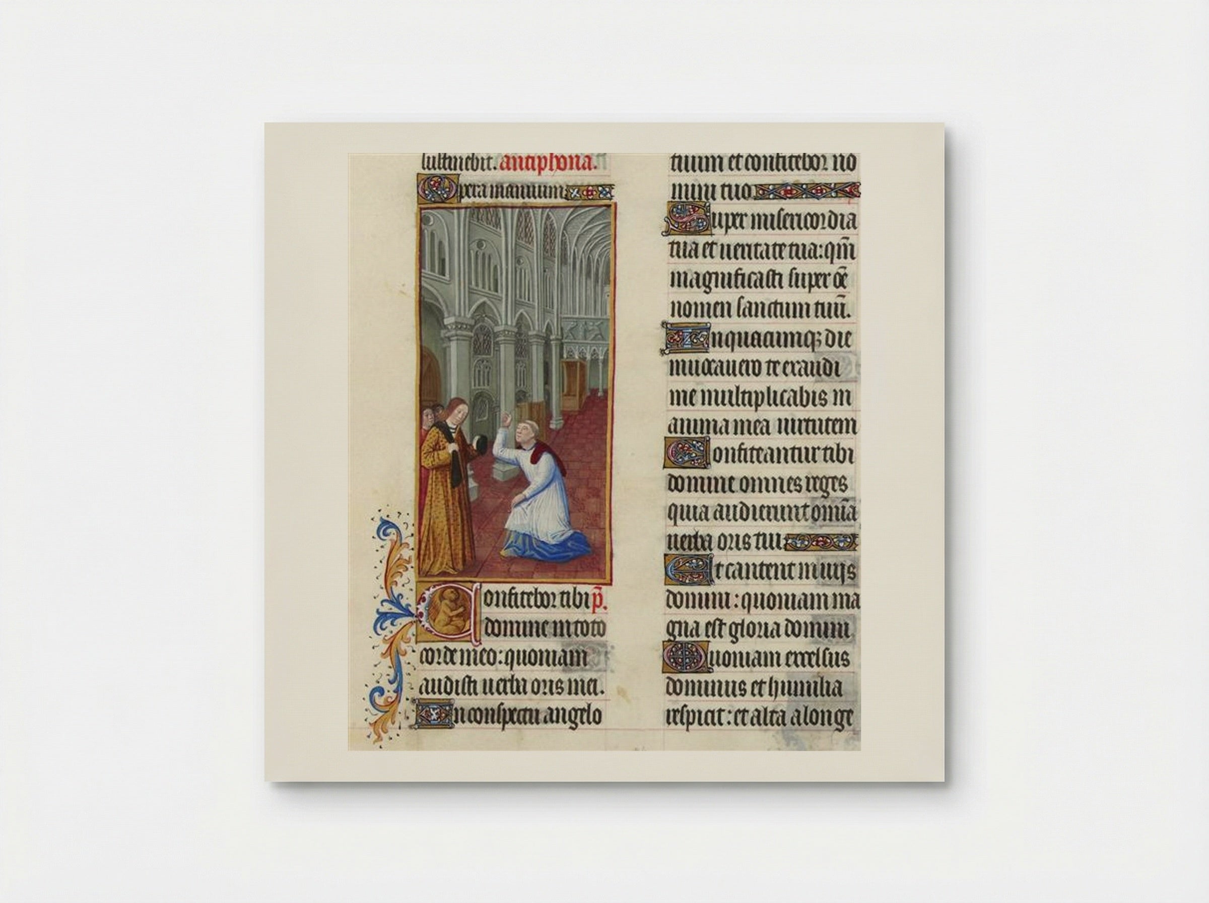 Psalm CXXXVII - Limbourg brothers - Poster