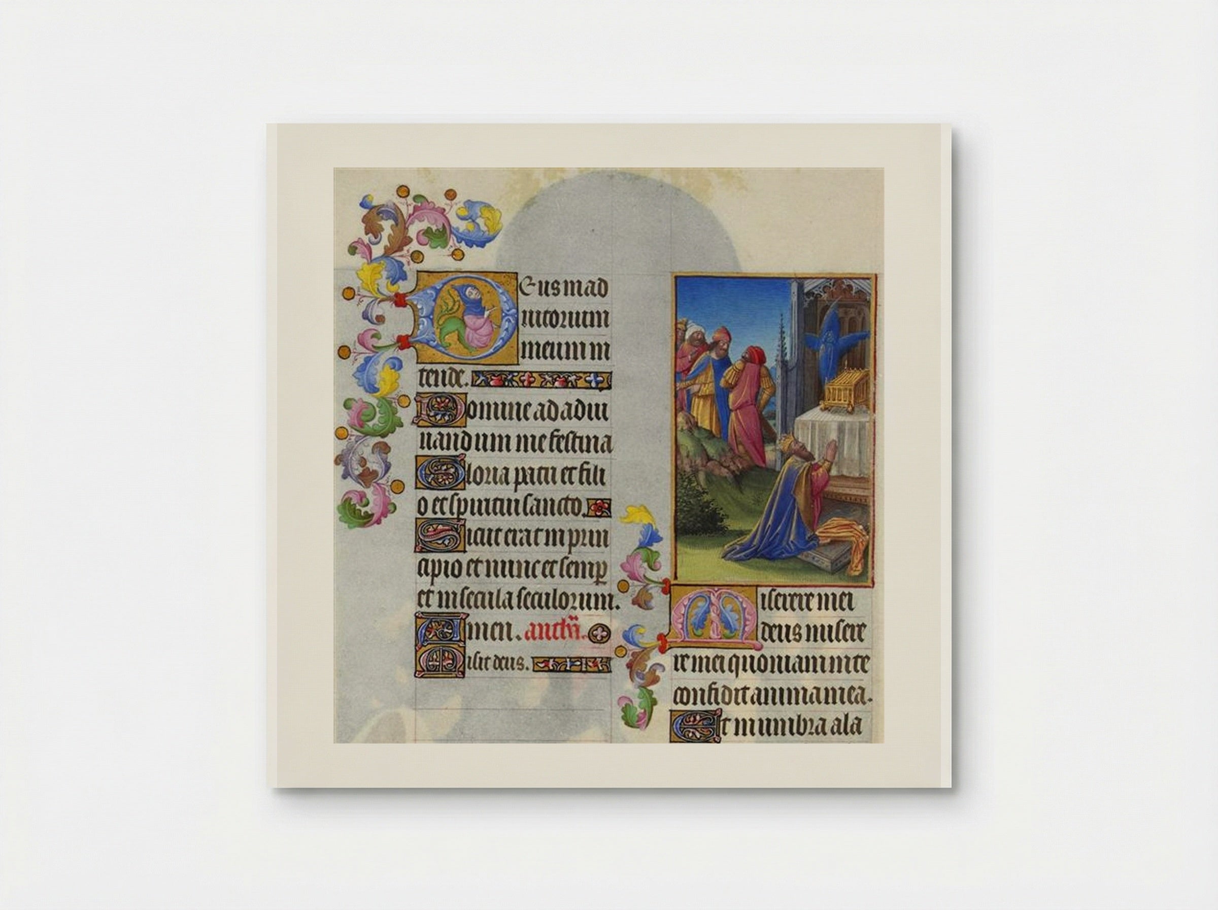 Psalm LVI - Limbourg brothers - Poster