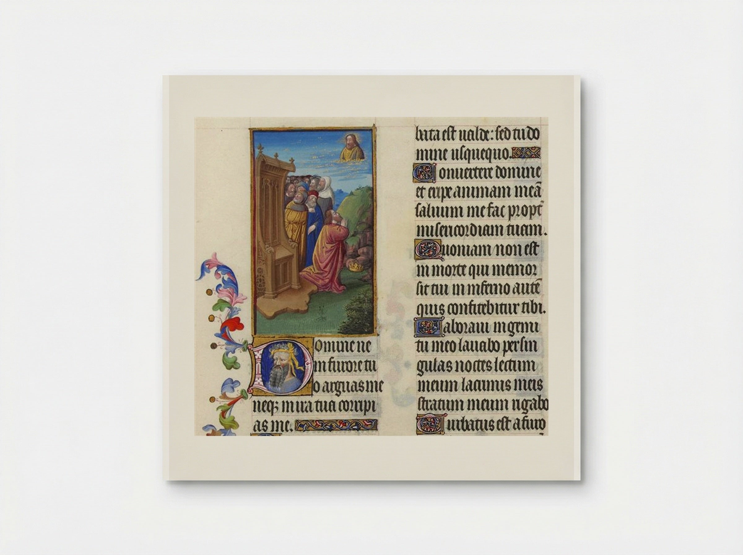 Psalm VI - Limbourg brothers - Poster