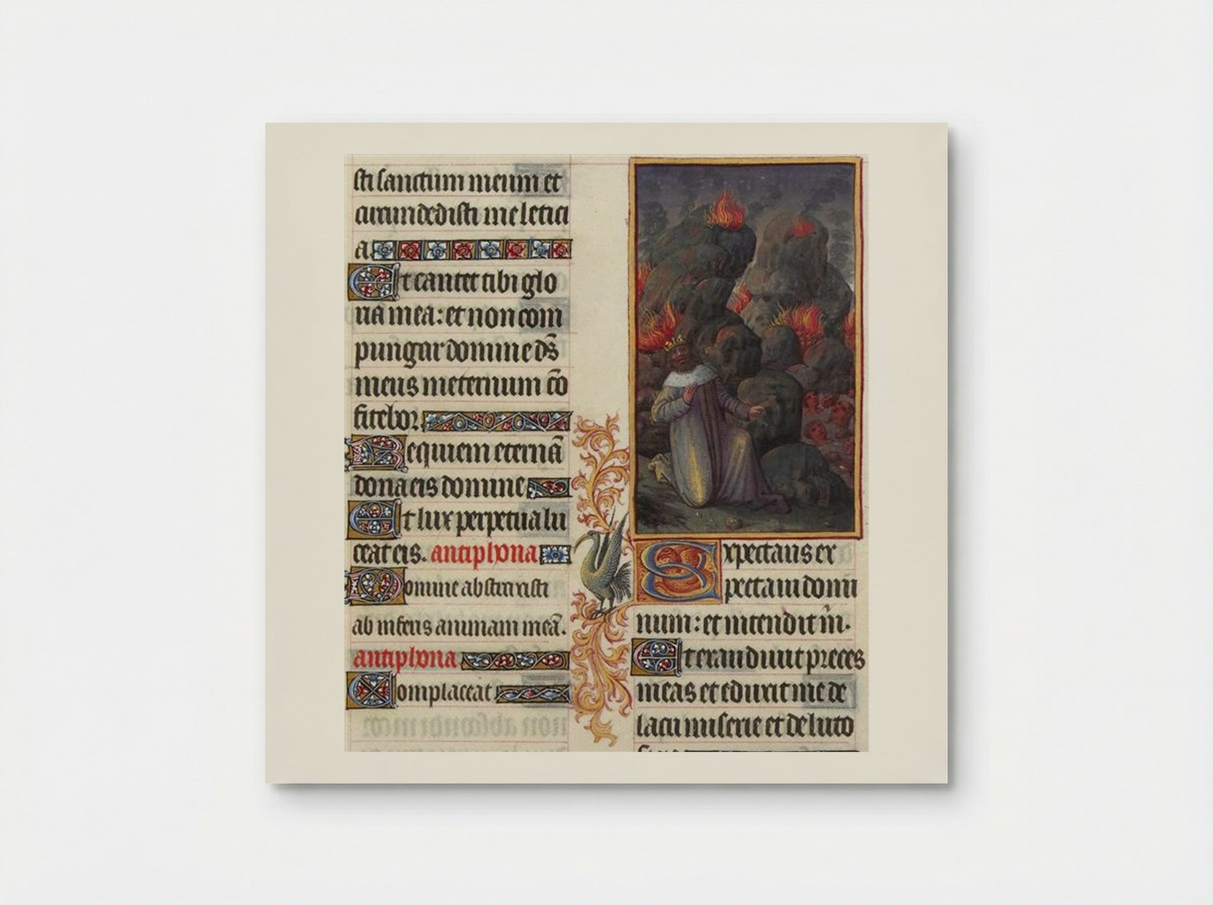Psalm XXXIX - Limbourg brothers - Poster