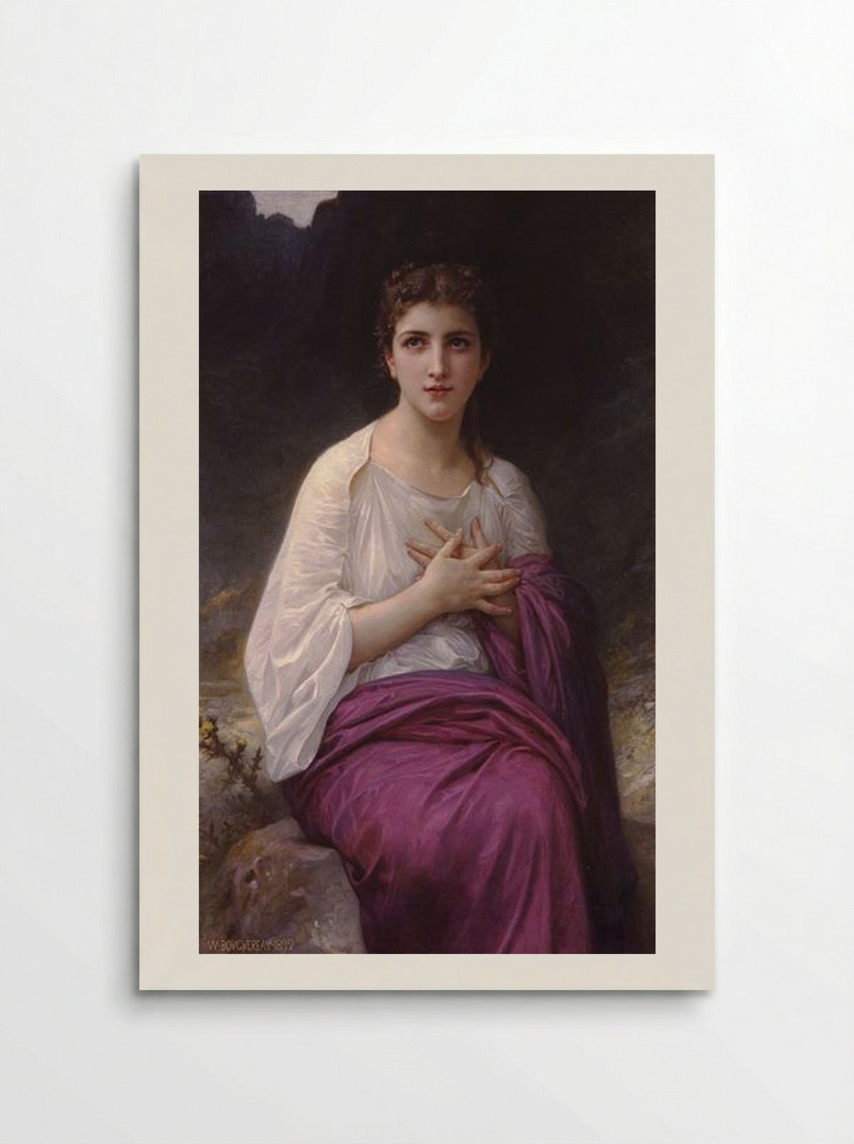 Psyche - William-Adolphe Bouguereau - Poster