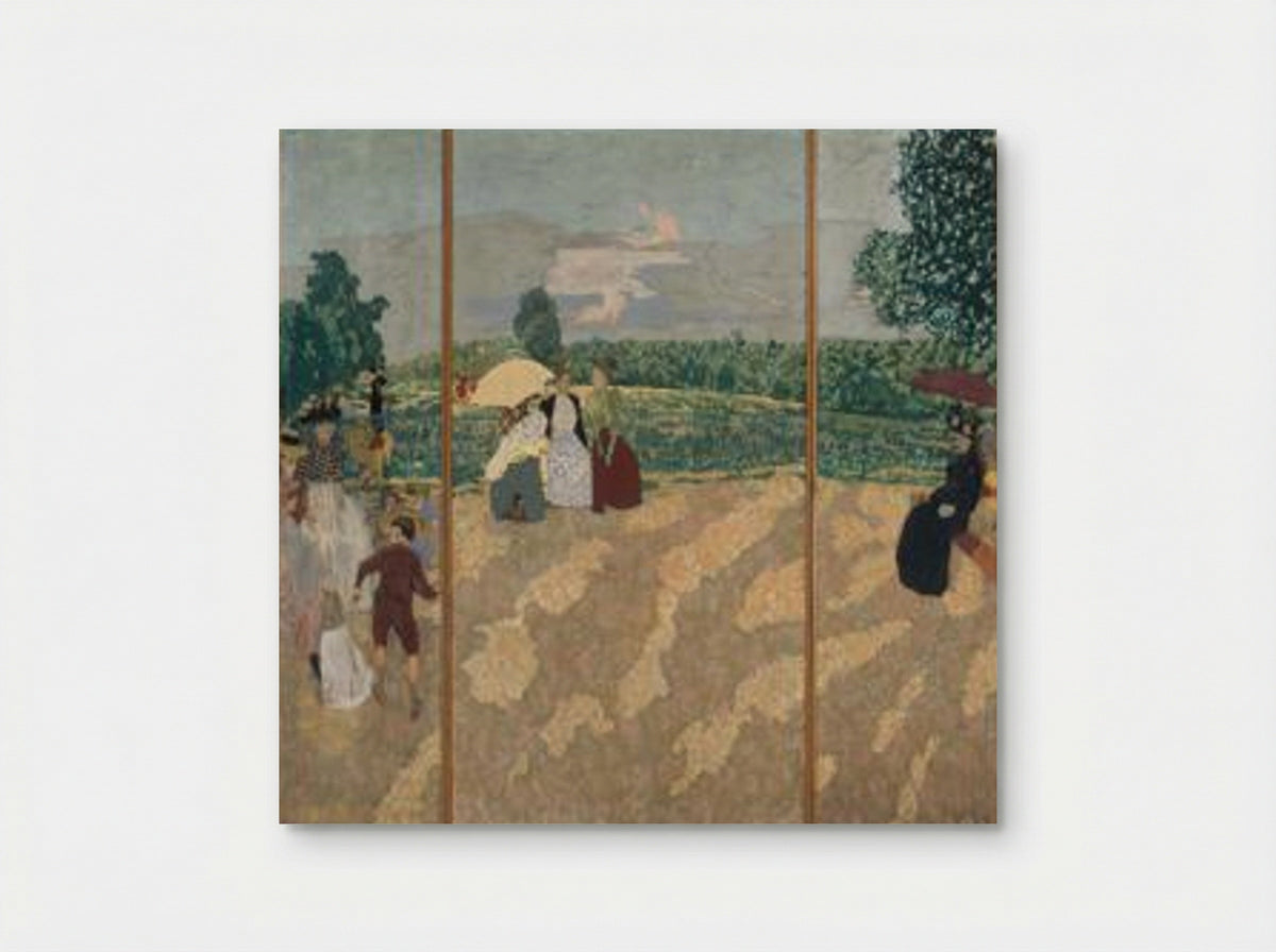 Public Gardens - Edouard Vuillard - Poster