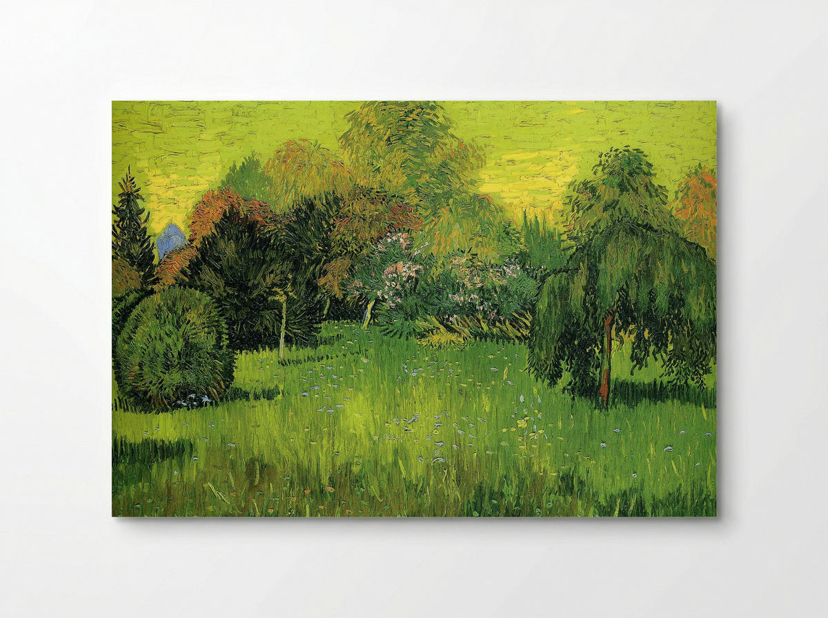 Public Park with Weeping Willow (The Poet's Garden I) - Vincent van Gogh - Poster