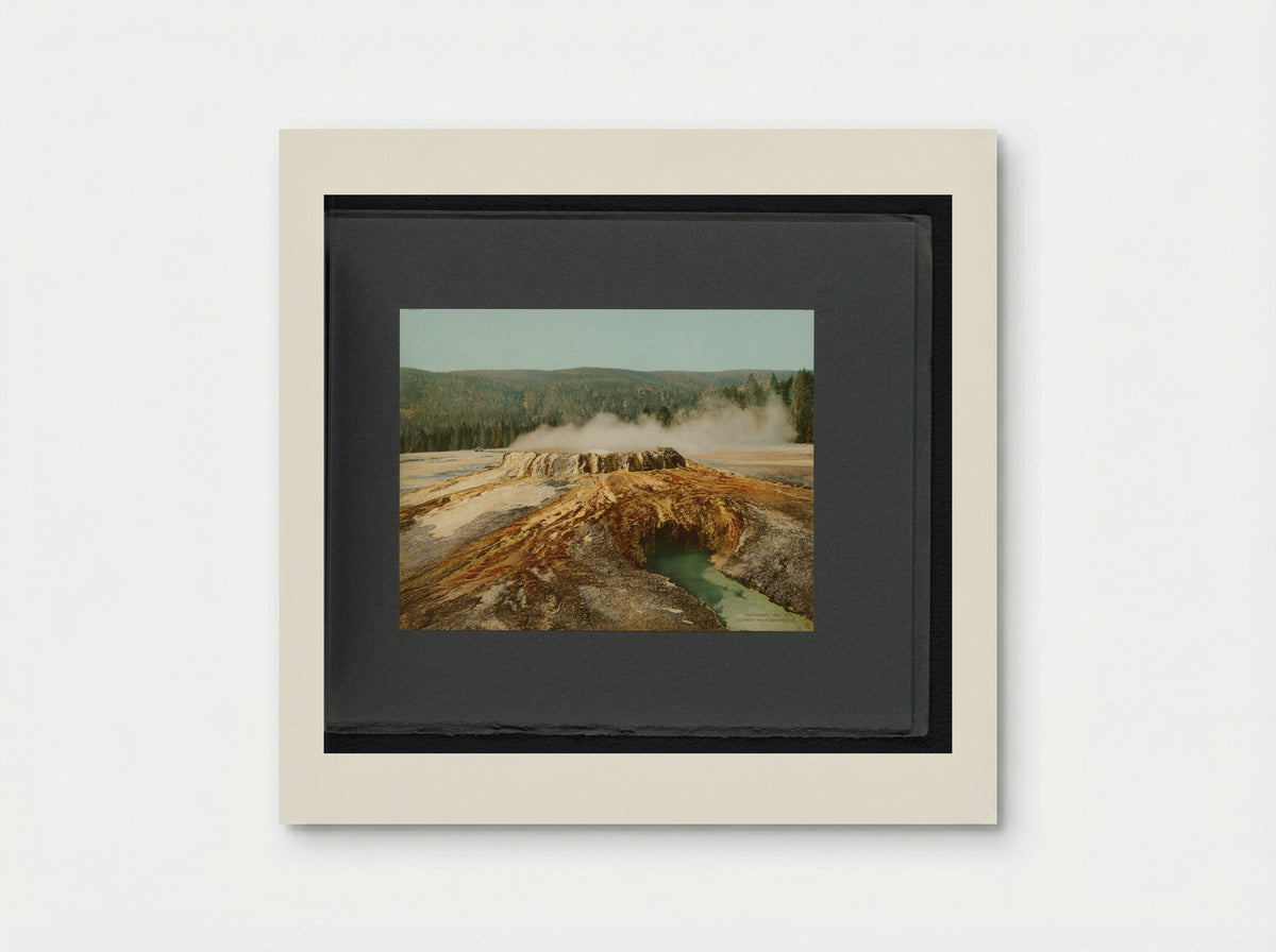 Punch Bowl Spring, Yellowstone National Park - William Henry Jackson - Poster