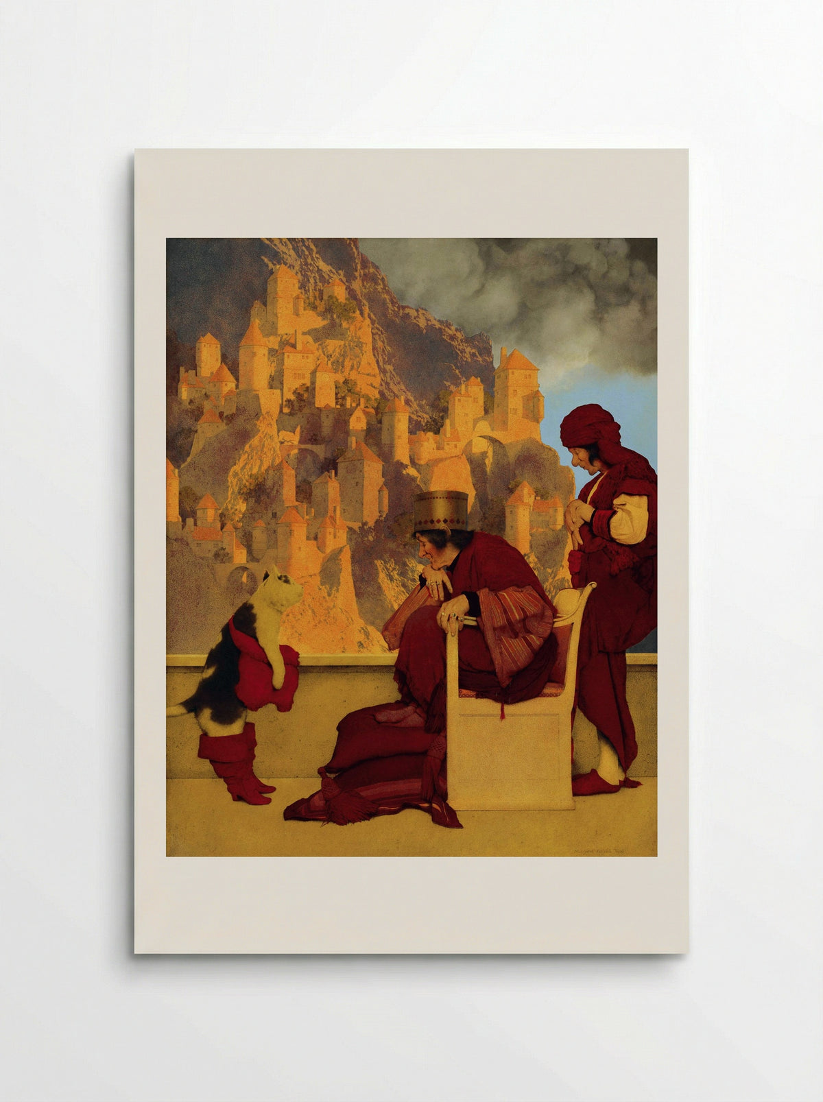 Puss in Boots - Maxfield Parrish - Poster
