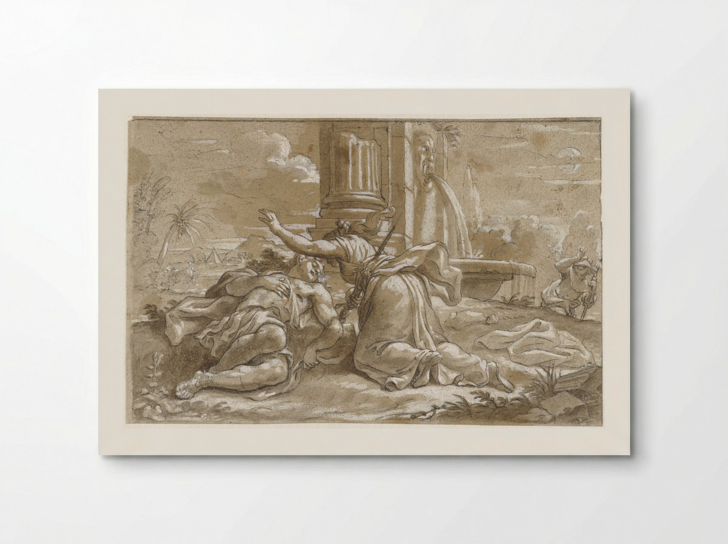 Pyramus and Thisbe - Paulus Moreelse - Poster