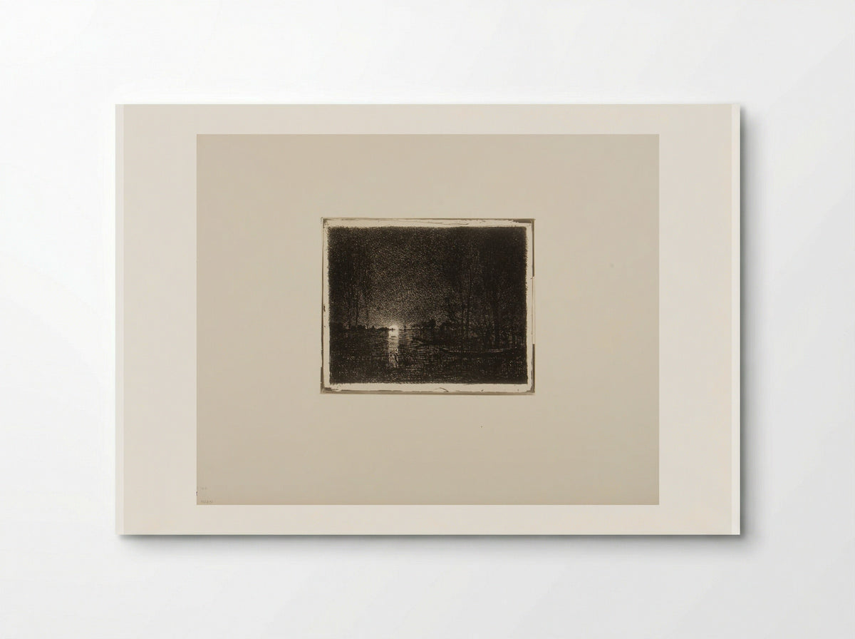 Quarante Cliché-Glace - Jean-Baptiste-Camille Corot - Poster