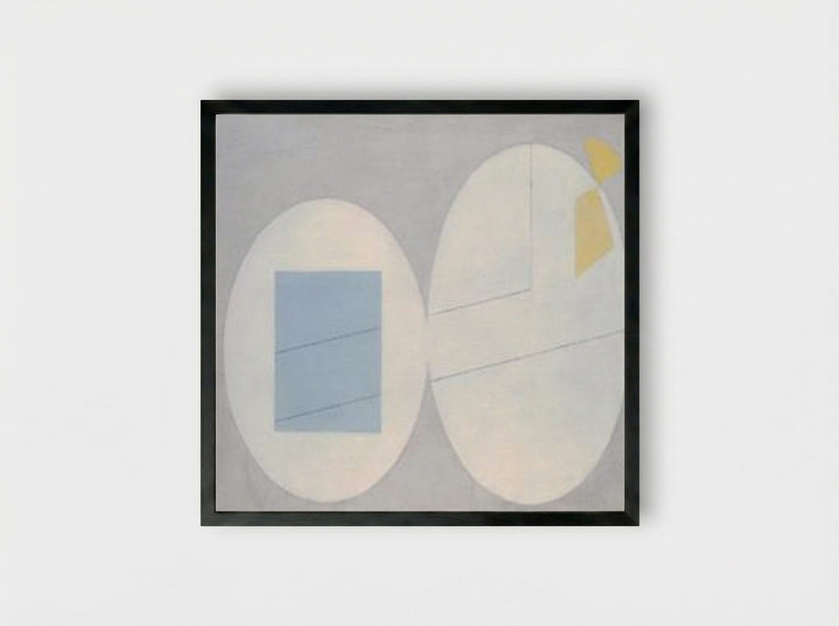 Quarante Huit Quai d’Auteuil - Winifred Nicholson - Framed Print Black