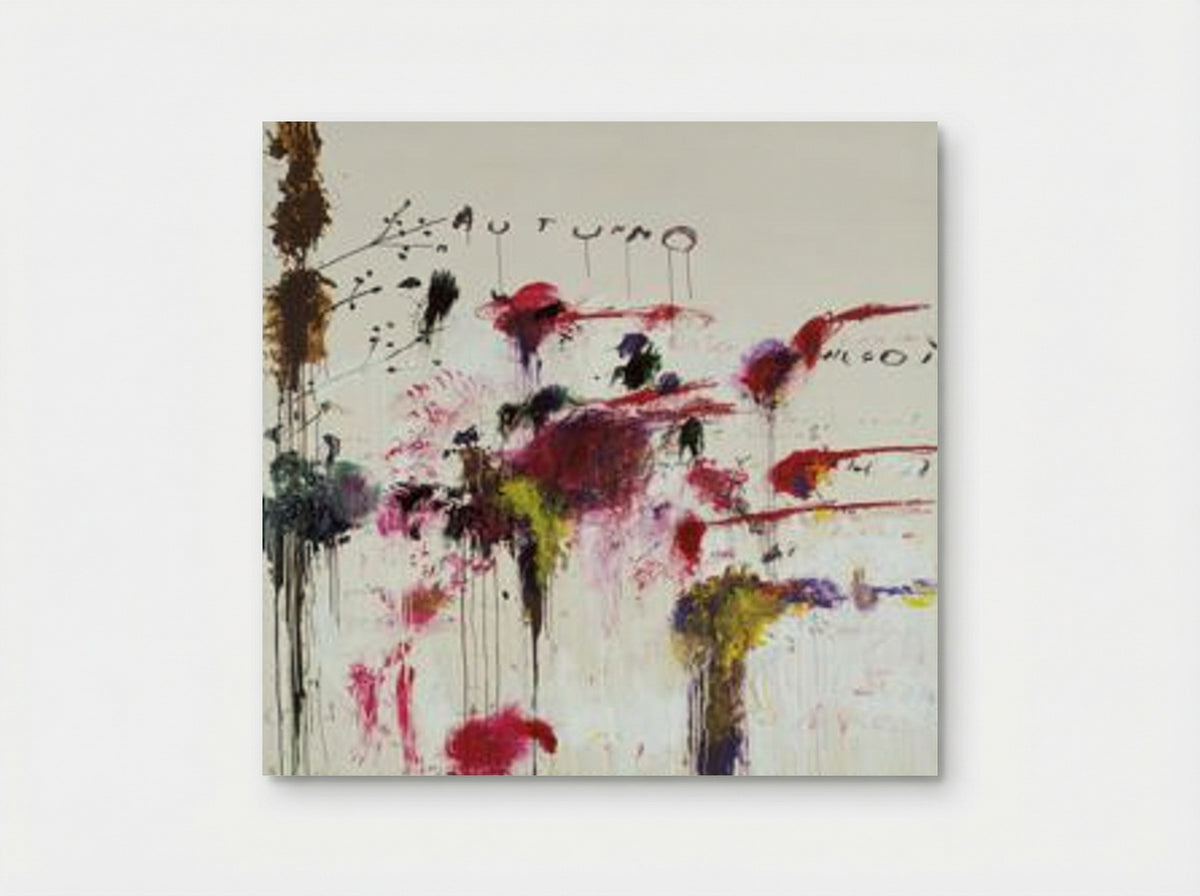 Quattro Stagioni, Autunno - Cy Twombly - Poster