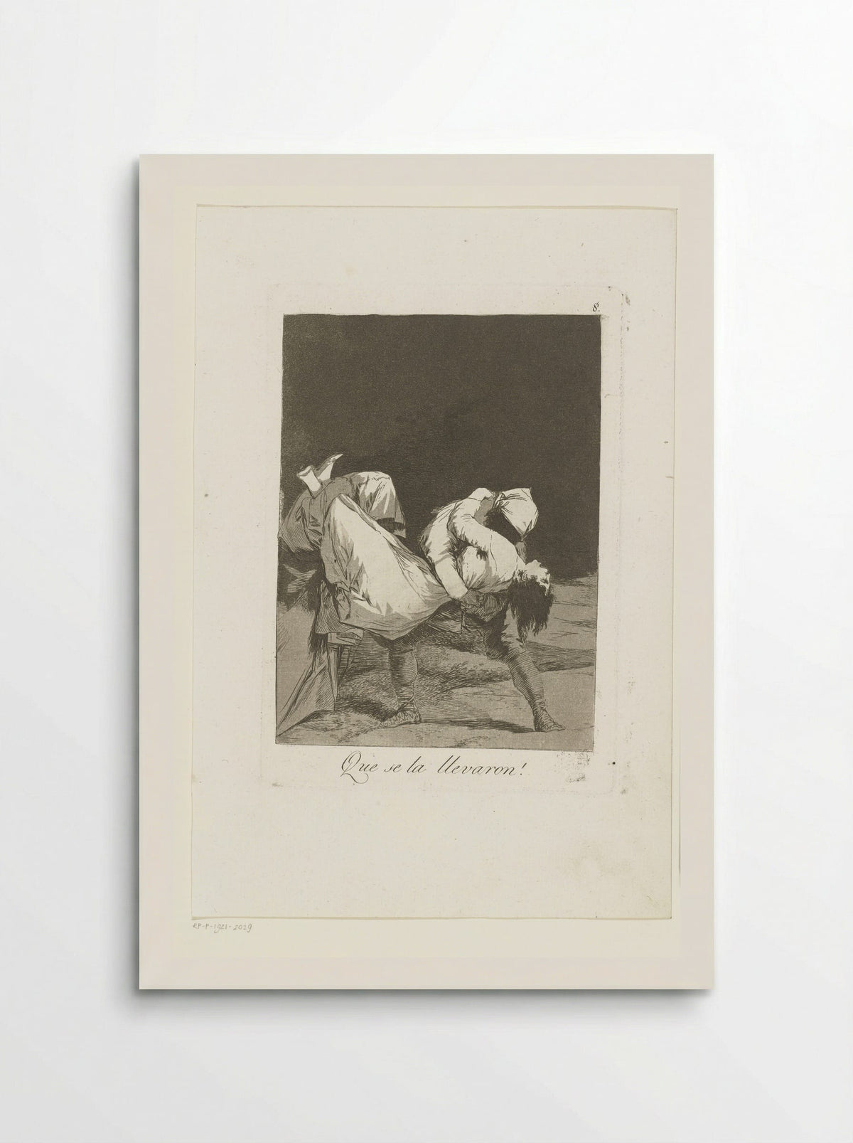 Que se la llevaron! - Francisco de Goya - Poster