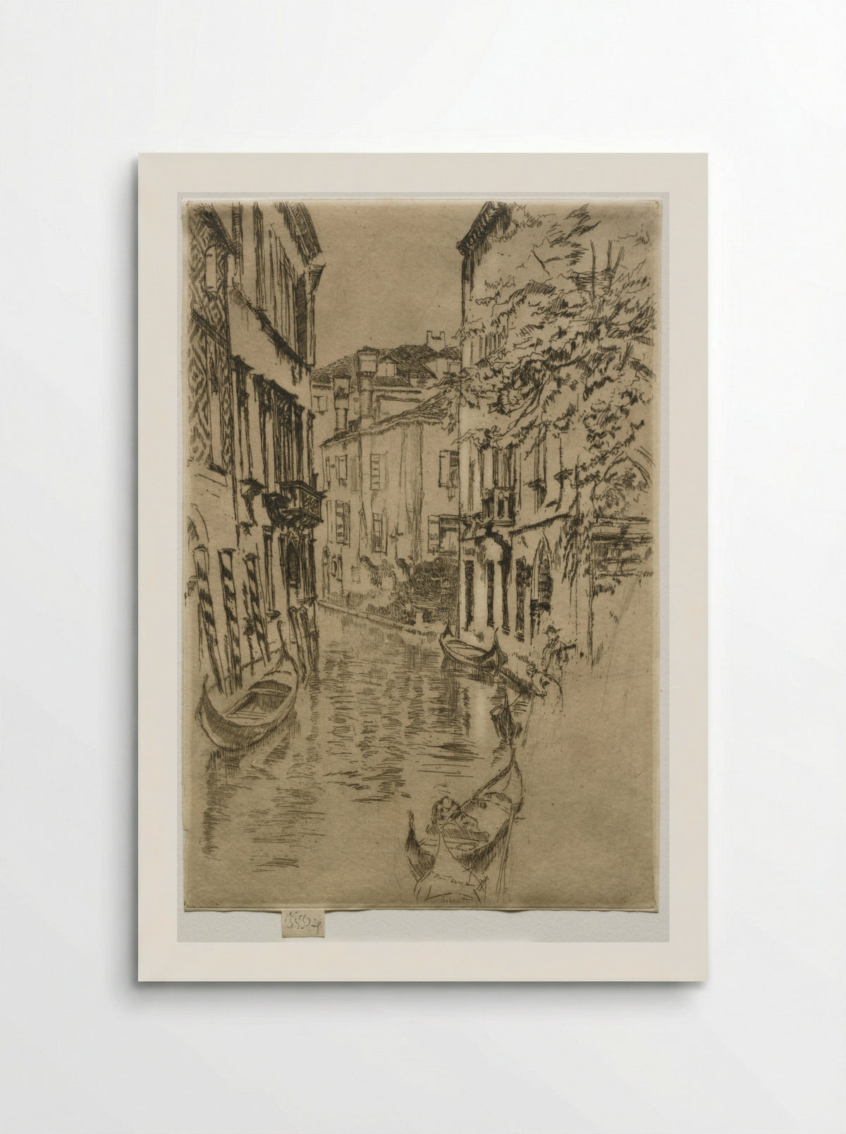 Quiet Canal - James McNeill Whistler - Poster