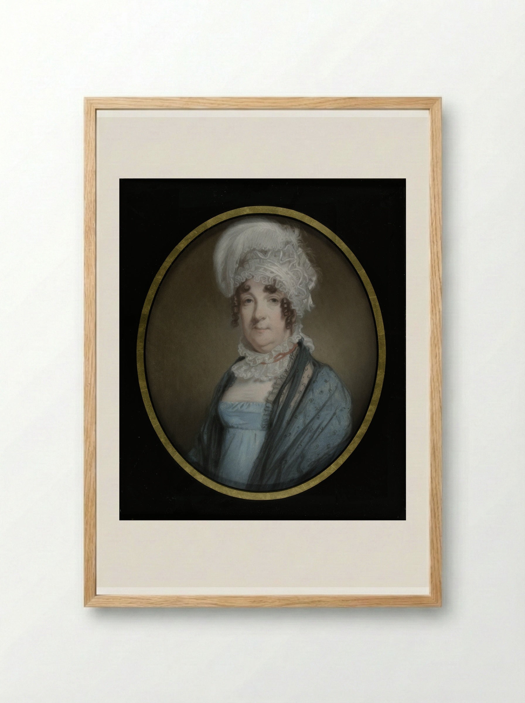 Quirina Catharina des H.R. Rijksbarones von Friesheim - Charles Howard Hodges - Framed Print Wood