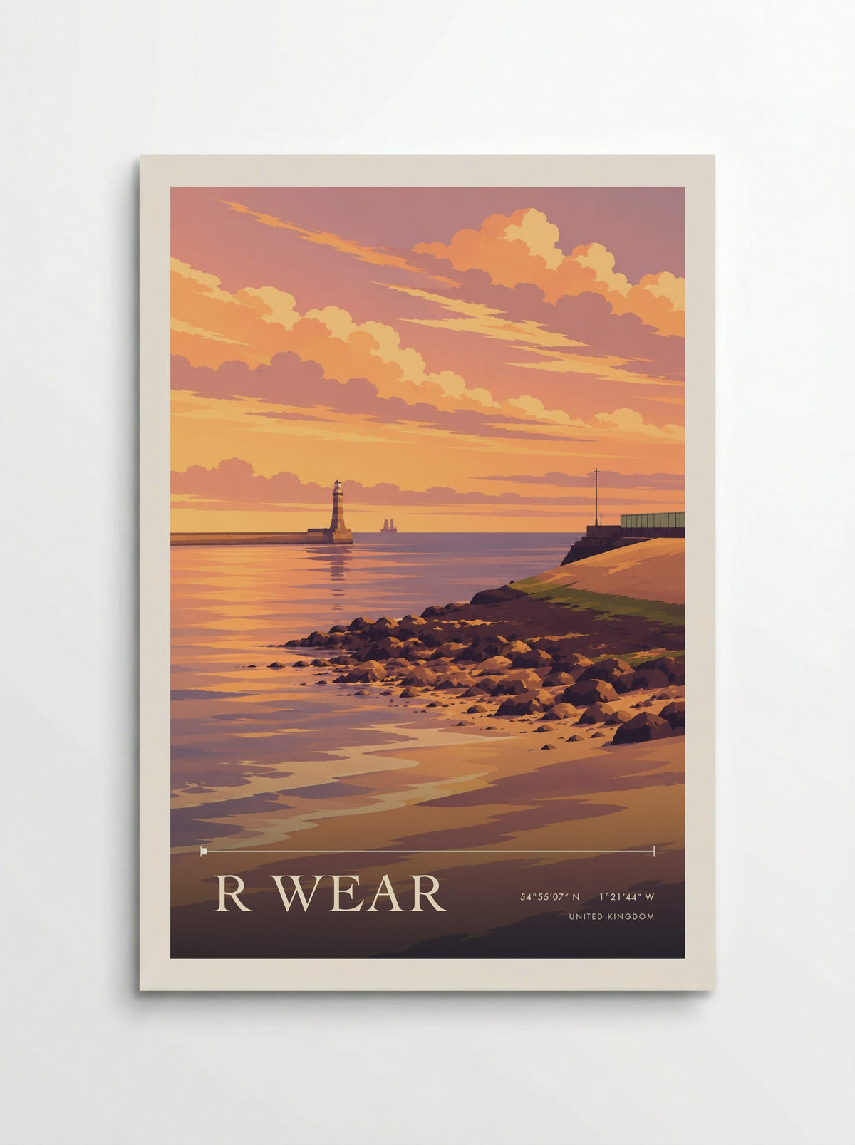 R Wear | Travel Poster - Poster