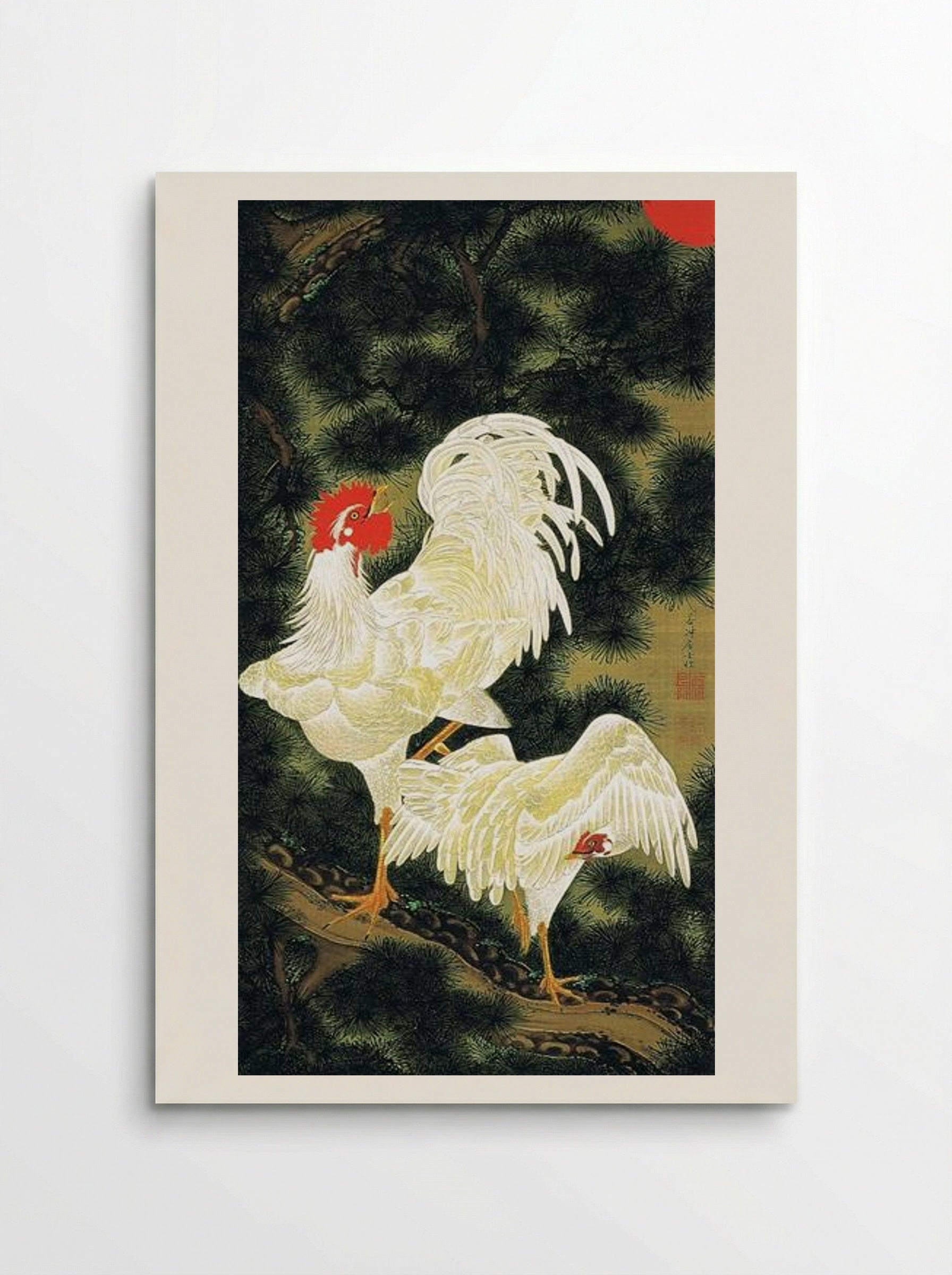 Rōshō Hakkeizu - Itō Jakuchū - Poster