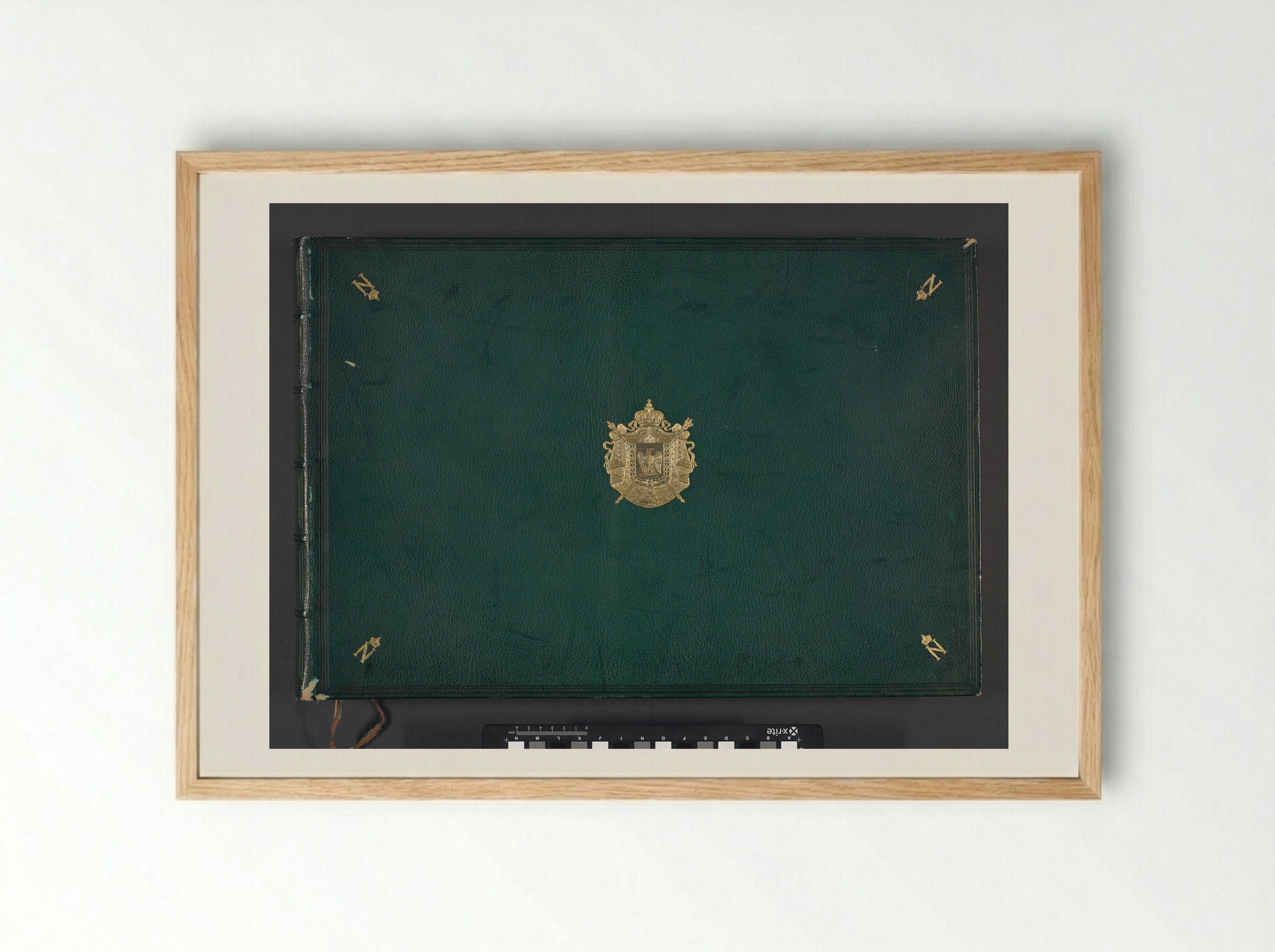Réunion des Tuileries au Louvre, album 1 - Édouard Denis Baldus - Framed Print Wood