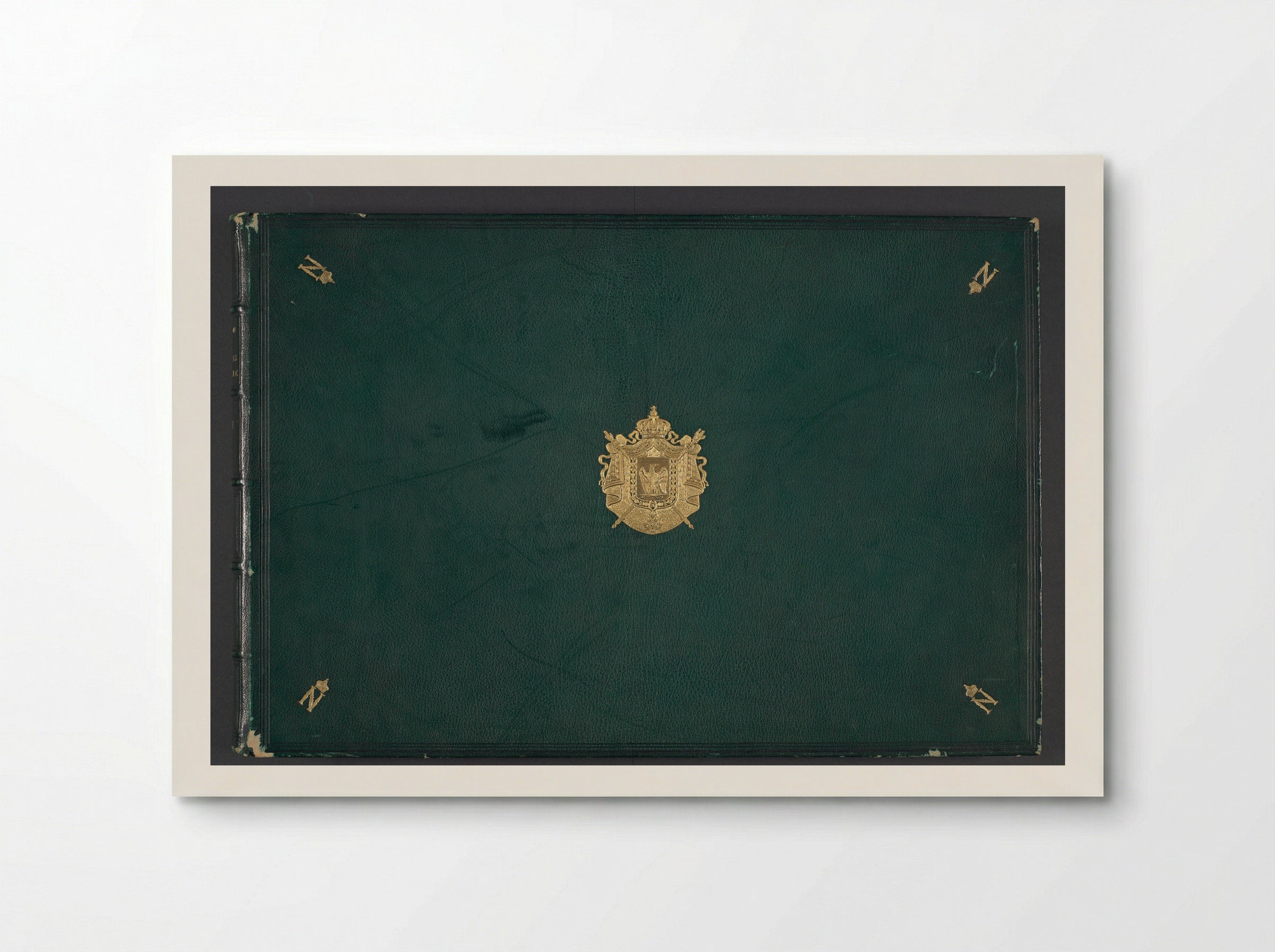 Réunion des Tuileries au Louvre, album 3 (Cover) - Édouard Denis Baldus - Poster