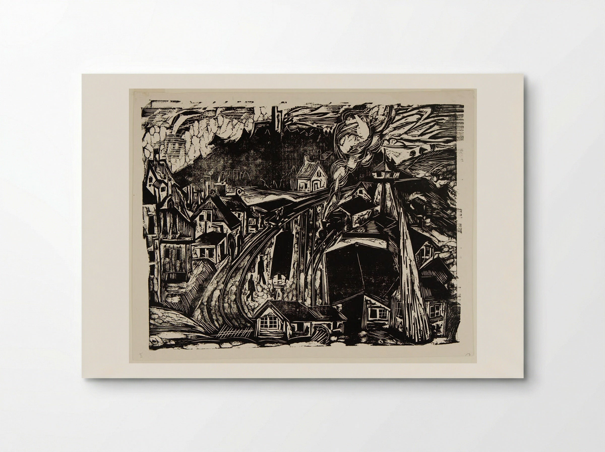 Railroad Station, Konigstein im Taunus - Ernst Ludwig Kirchner - Poster