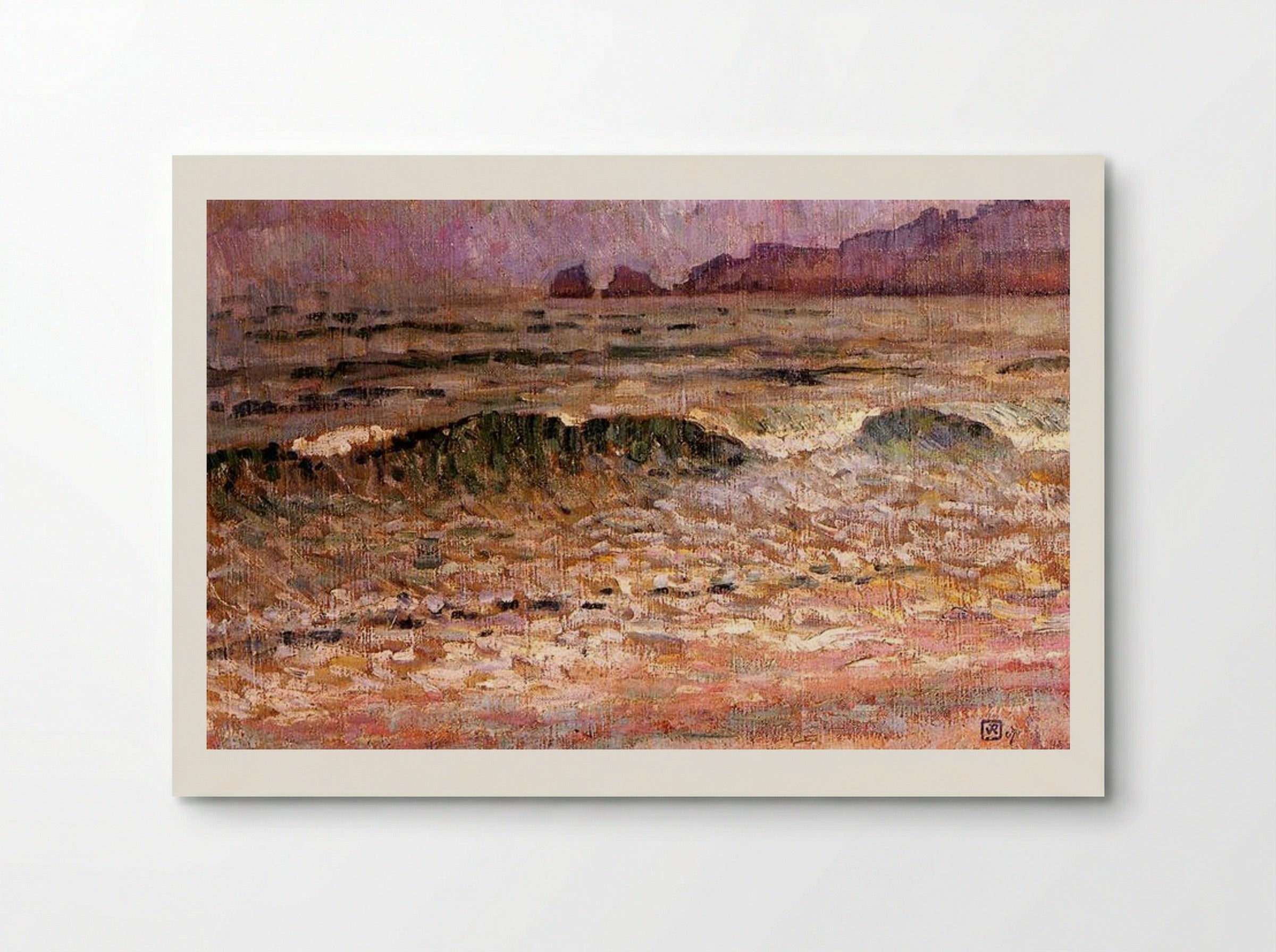 Rain, Jersey - Théo van Rysselberghe - Poster