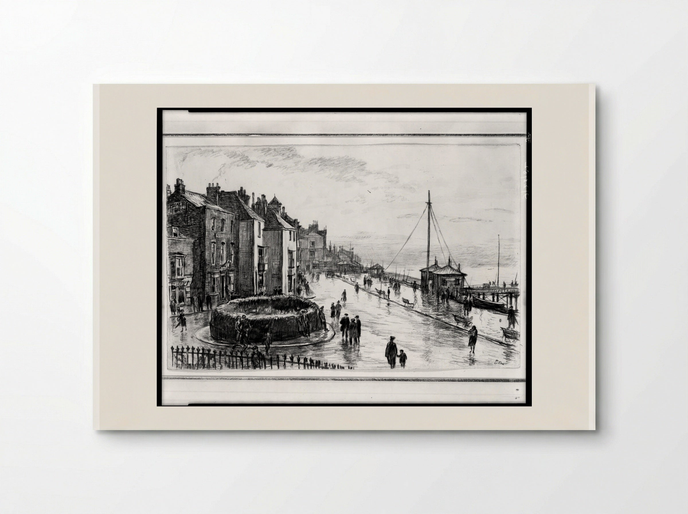 Rainy Day, Deal - Muirhead Bone - Poster