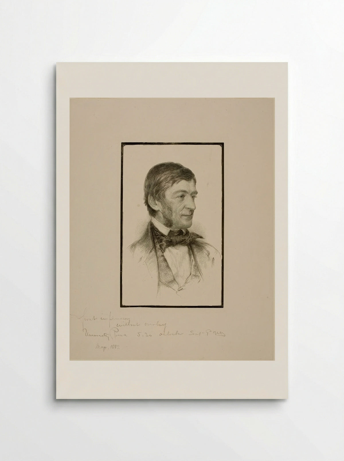 Ralph Waldo Emerson - William Baxter Closson - Poster