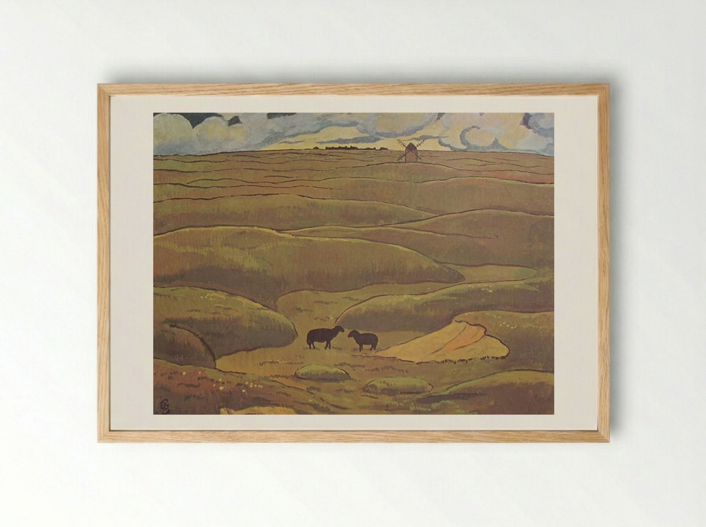 Rams, The Year - Georges Lacombe - Framed Print Wood