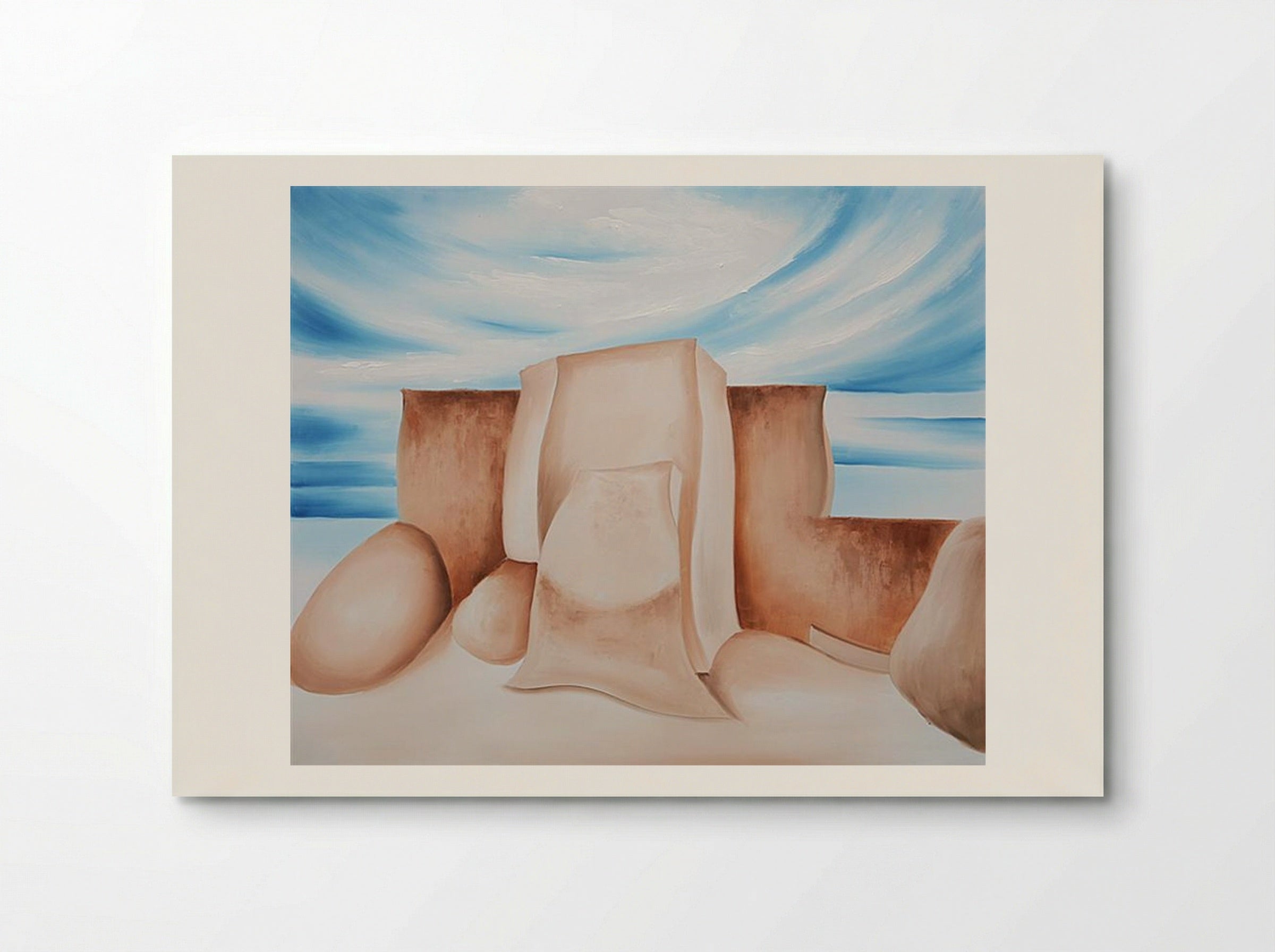Ranchos Church, New Mexico - Georgia O'Keeffe - Poster
