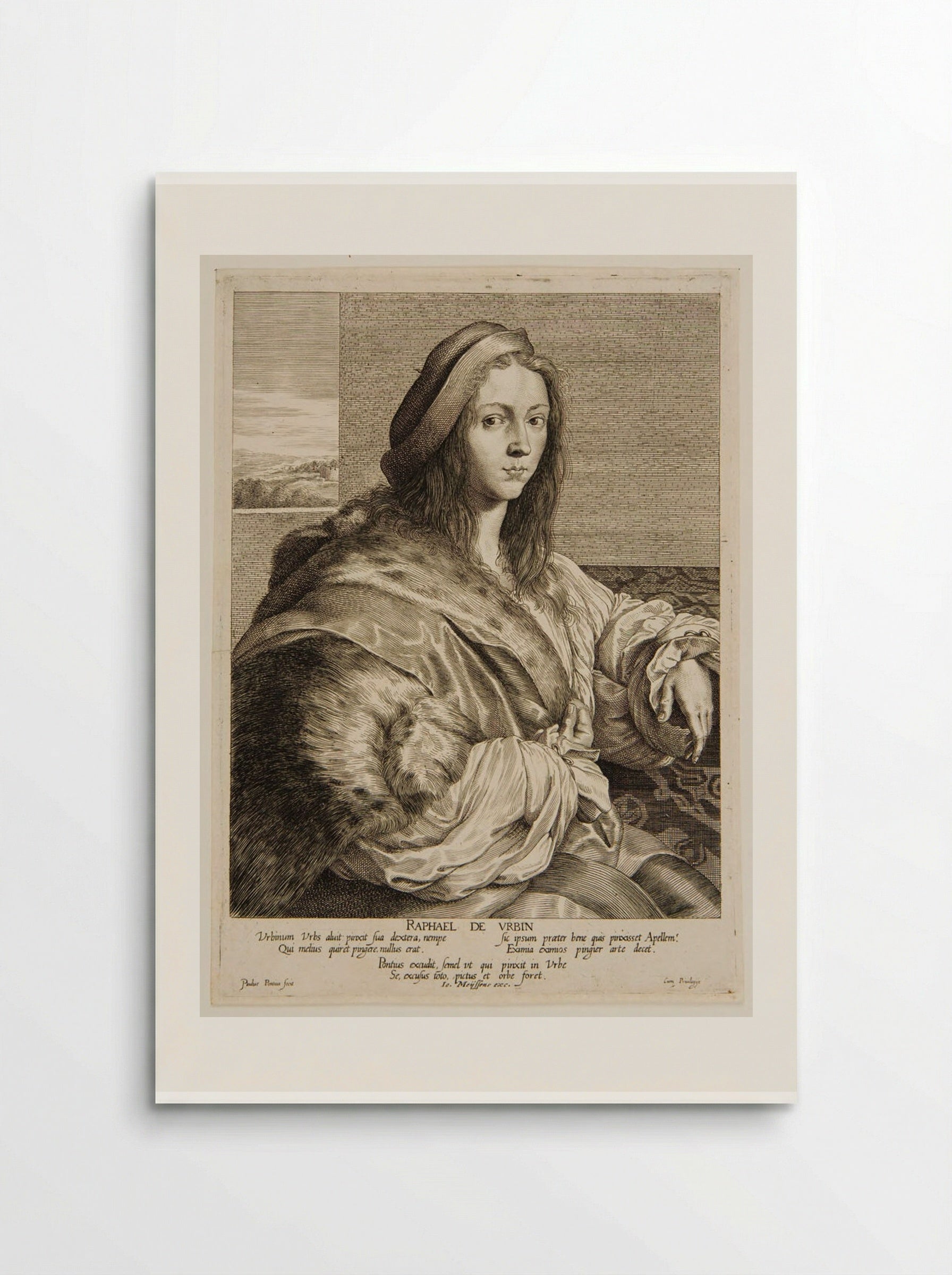 Raphael Urbin - Paulus Pontius - Poster