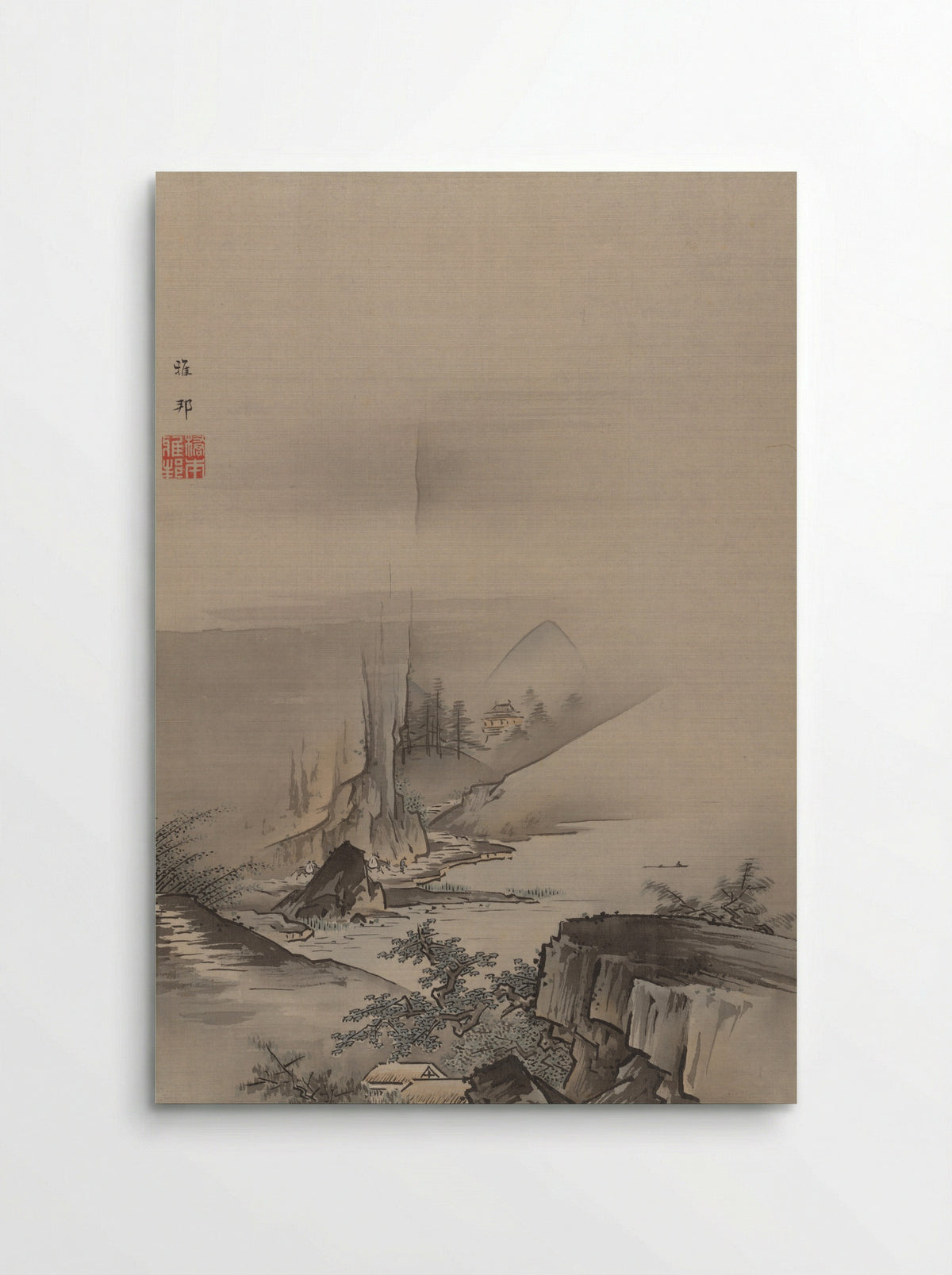 Rapids and Fall of a River - Hashimoto Gahō - Poster