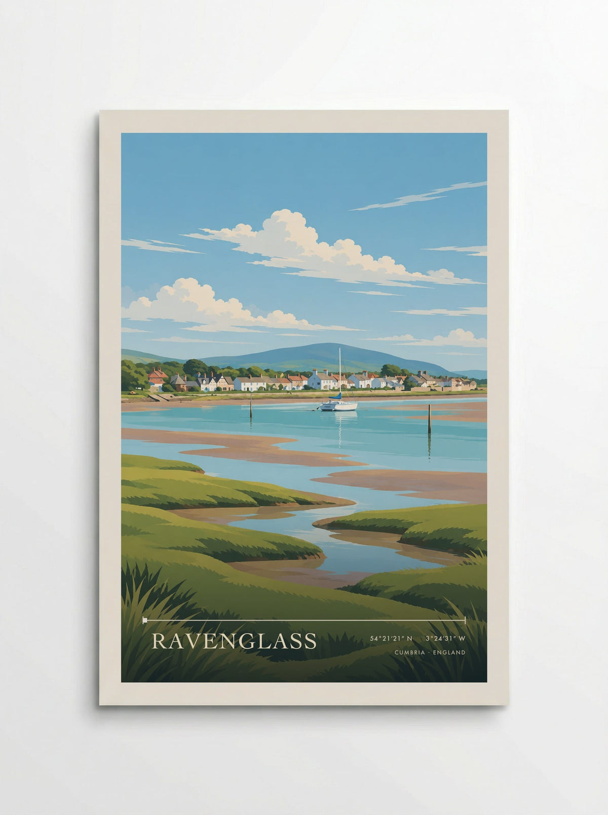 Ravenglass, Cumbria | Travel Poster - Poster