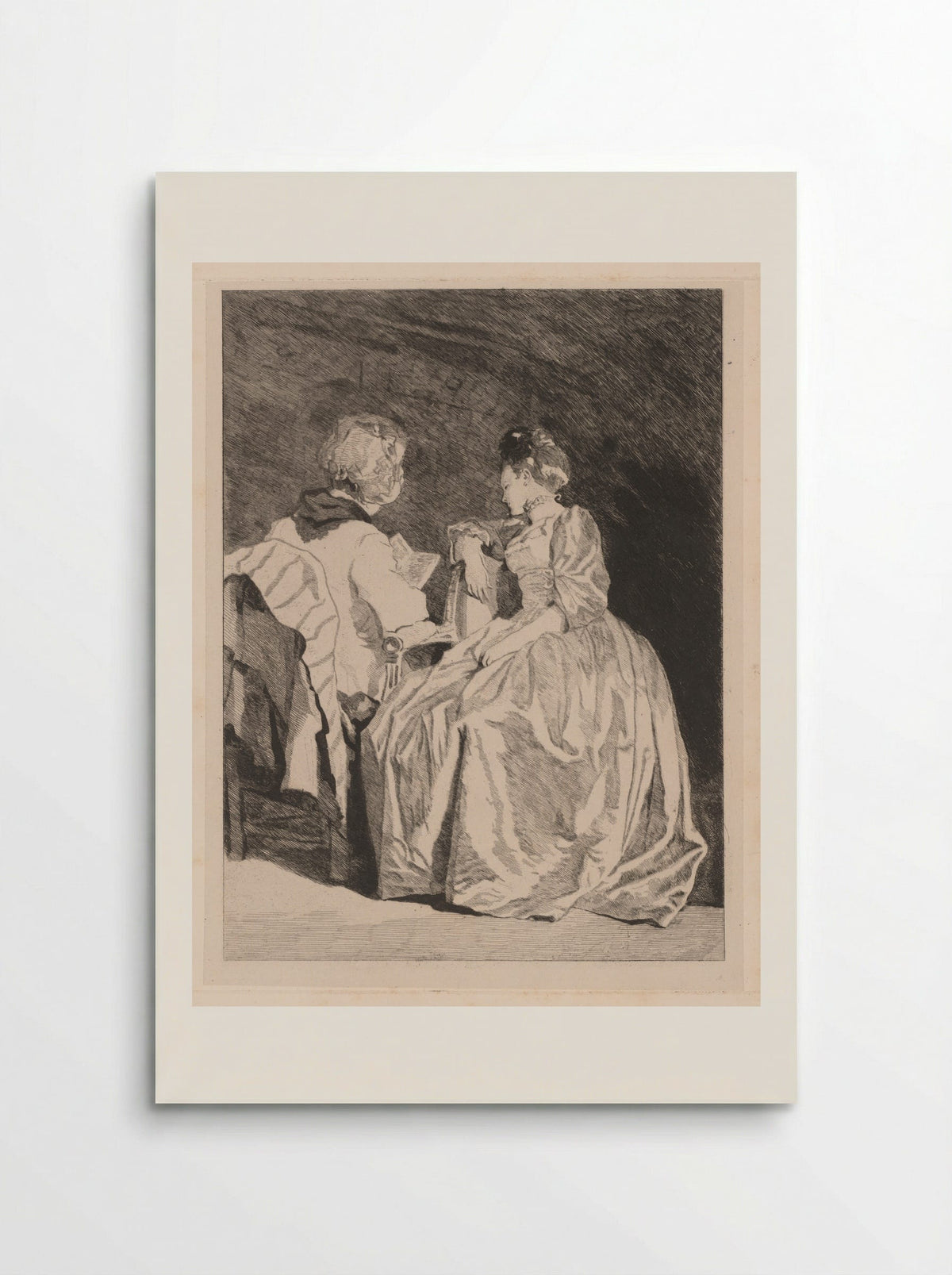 Reading (Jules de Goncourt) - Jules de Goncourt - Poster