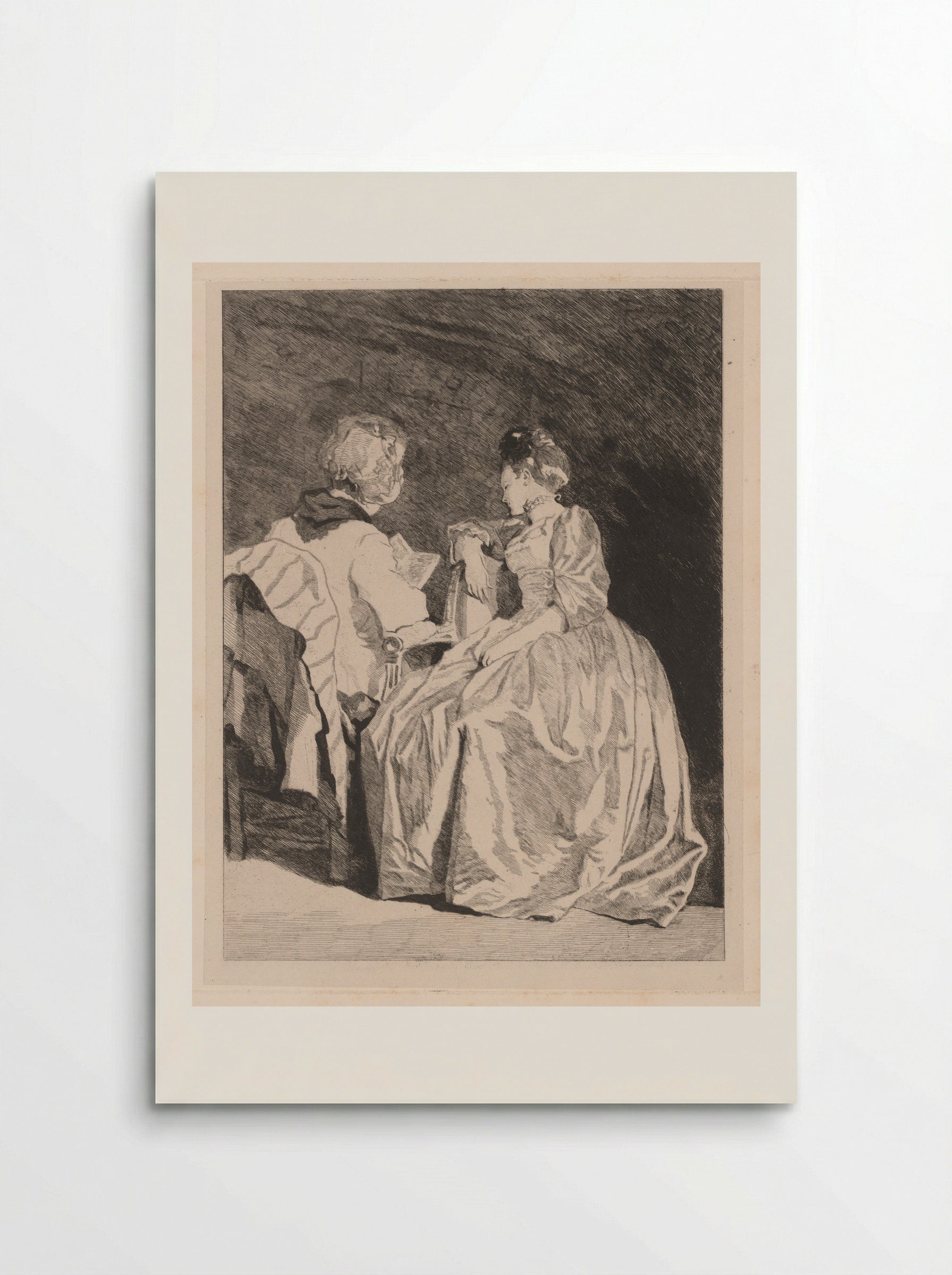 Reading (Jules de Goncourt) - Jules de Goncourt - Poster